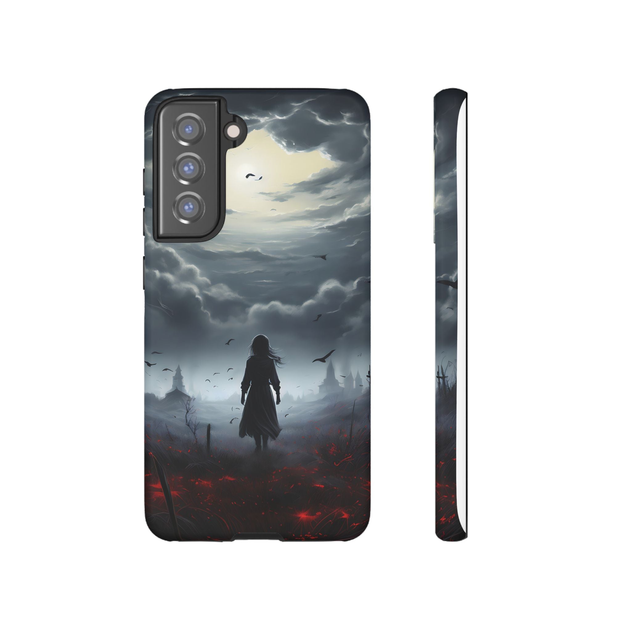 Brooding Sky Silhouette Samsung Case