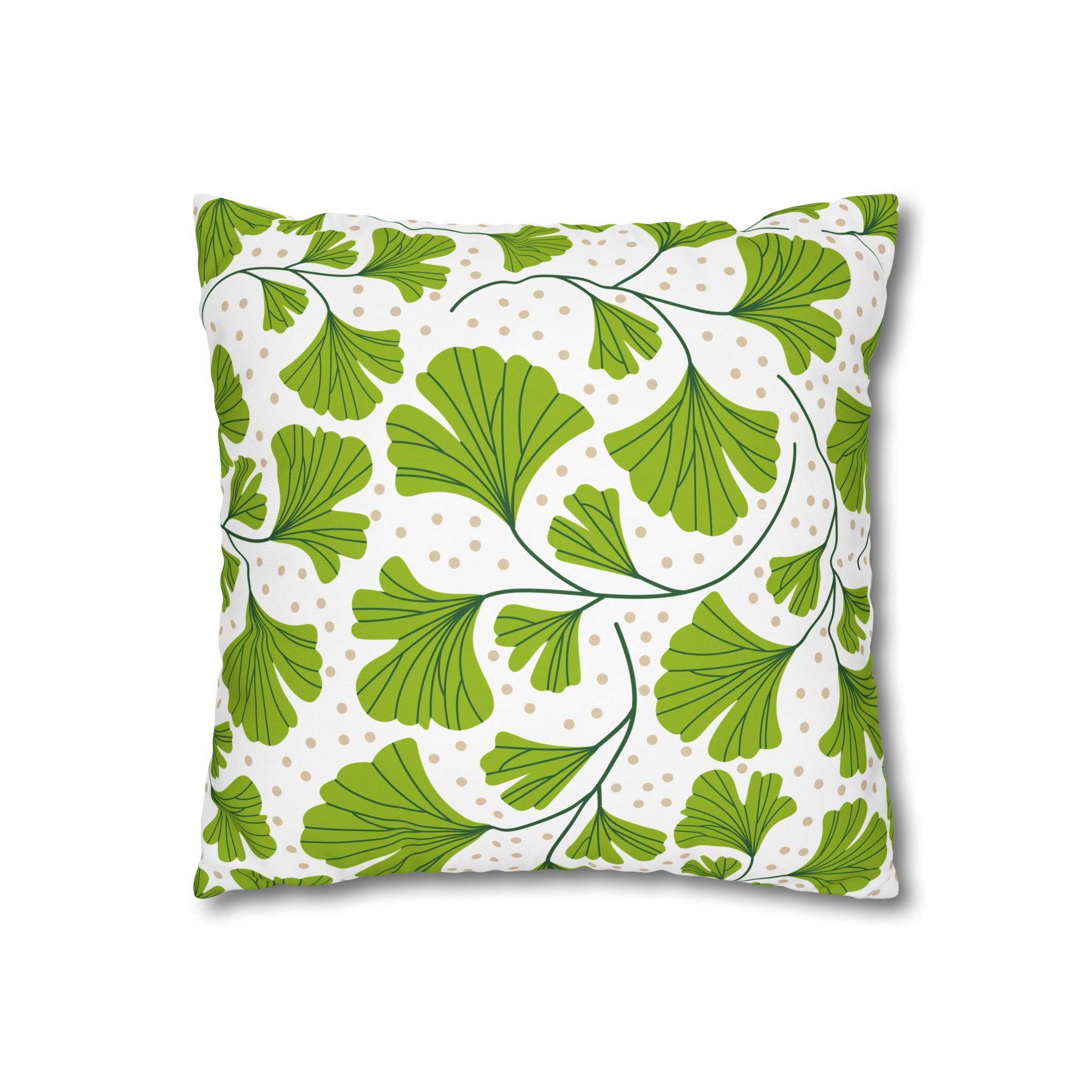 Ginkgo Biloba Pillowcase - Modern Botanical