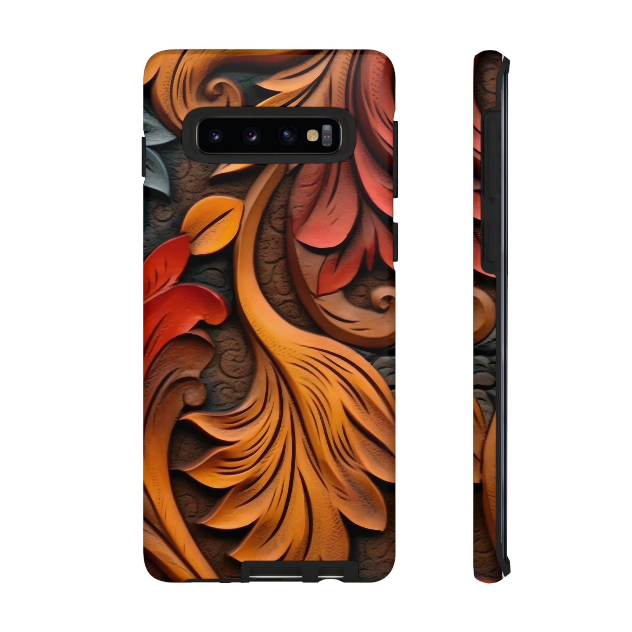 Baroque Floral Samsung Phone Case