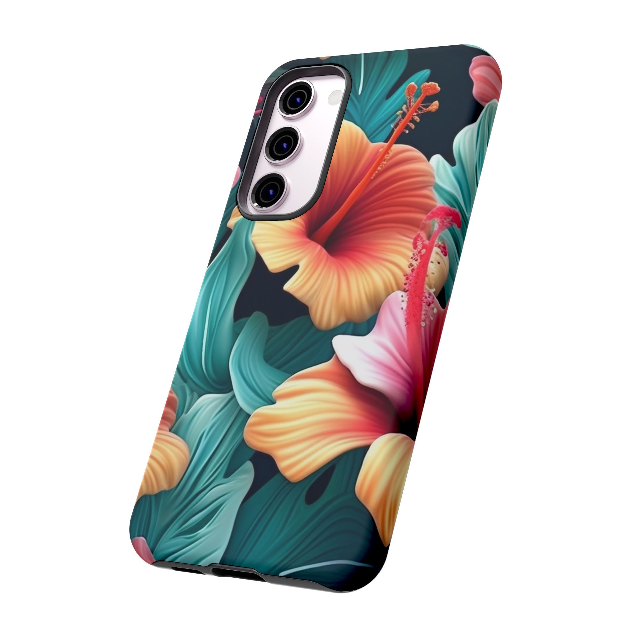 Vibrant Hibiscus Samsung Phone Case