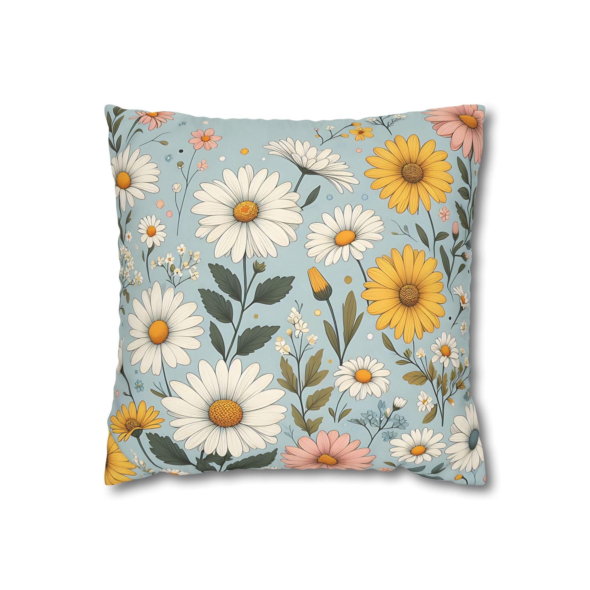 Floral Daisy Pillowcase - Vintage Bloom