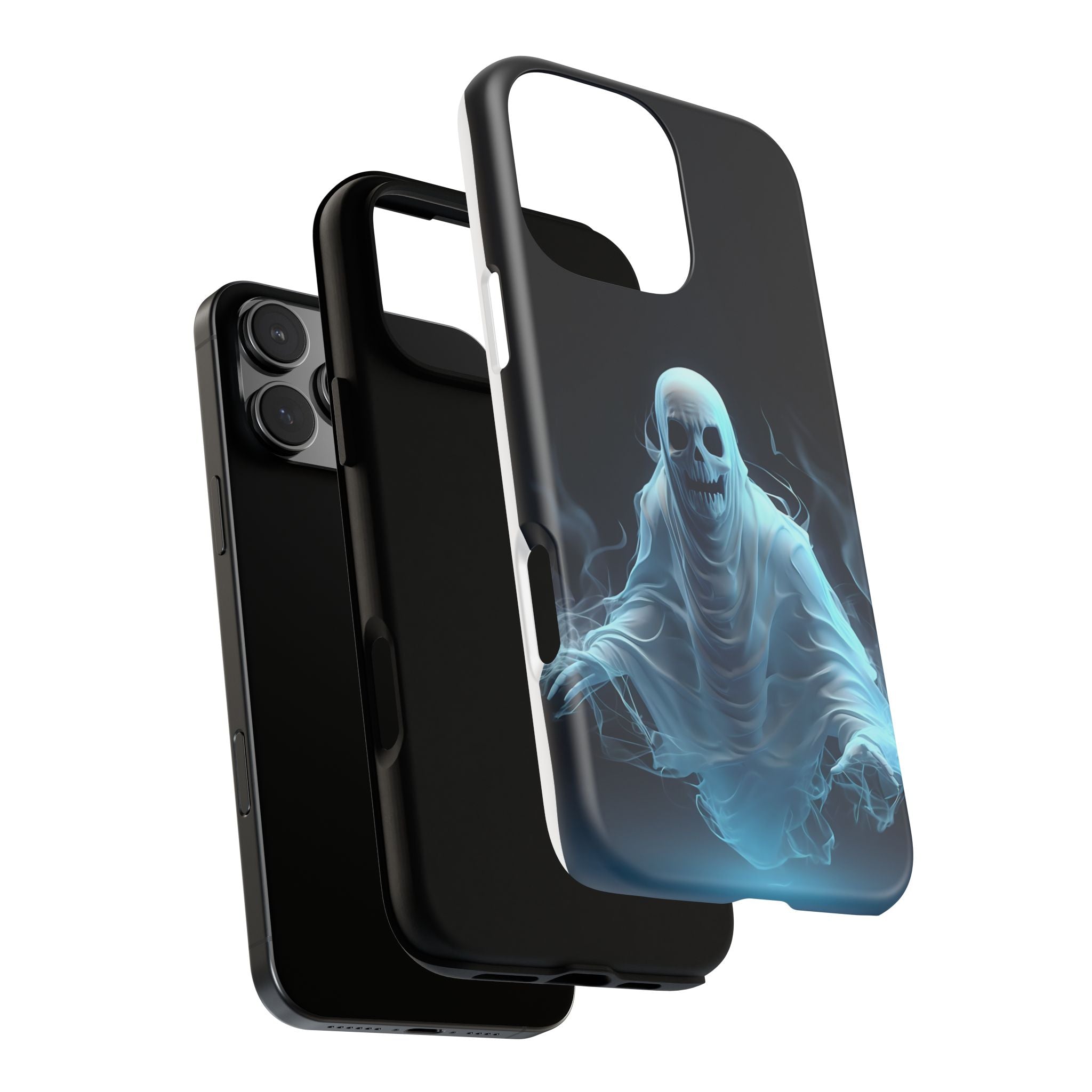 Ethereal Ghost Hexagon iPhone Case