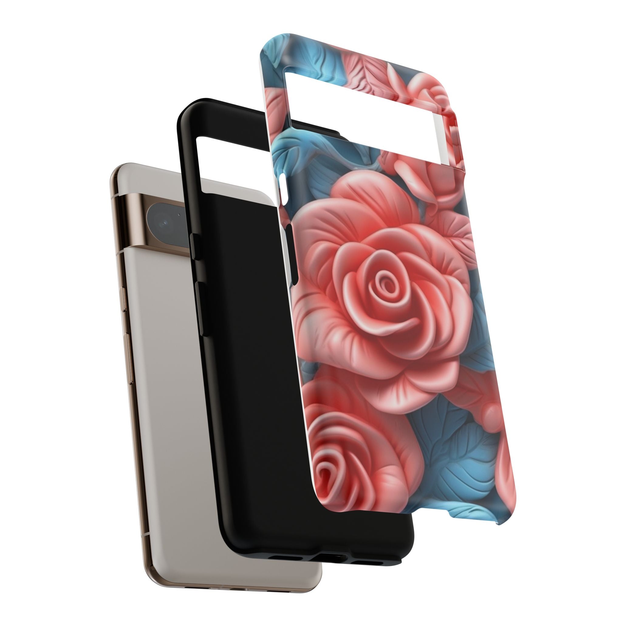 Stylized Floral Google Pixel Case (All Models)