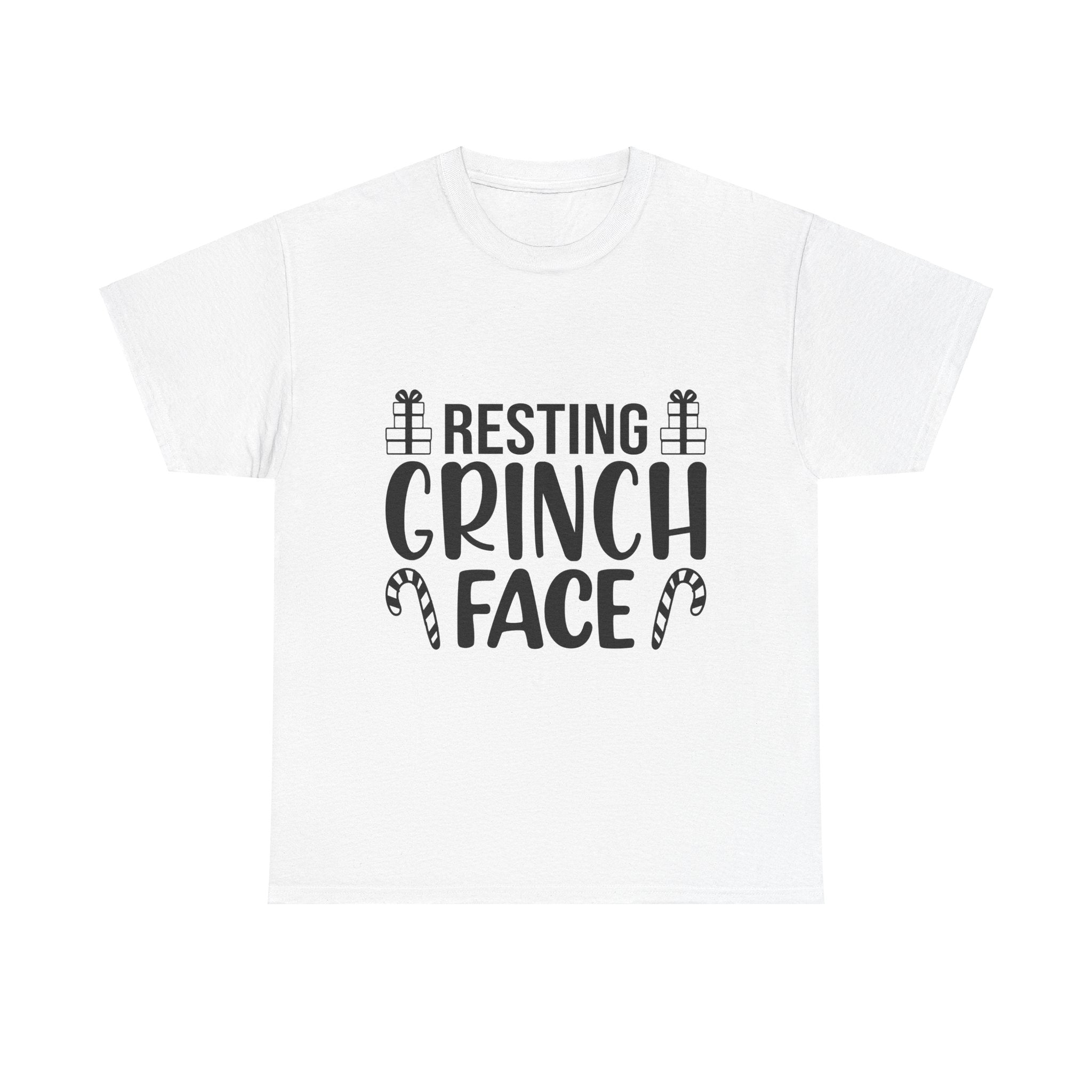 Resting Grinch Face Christmas T-Shirt