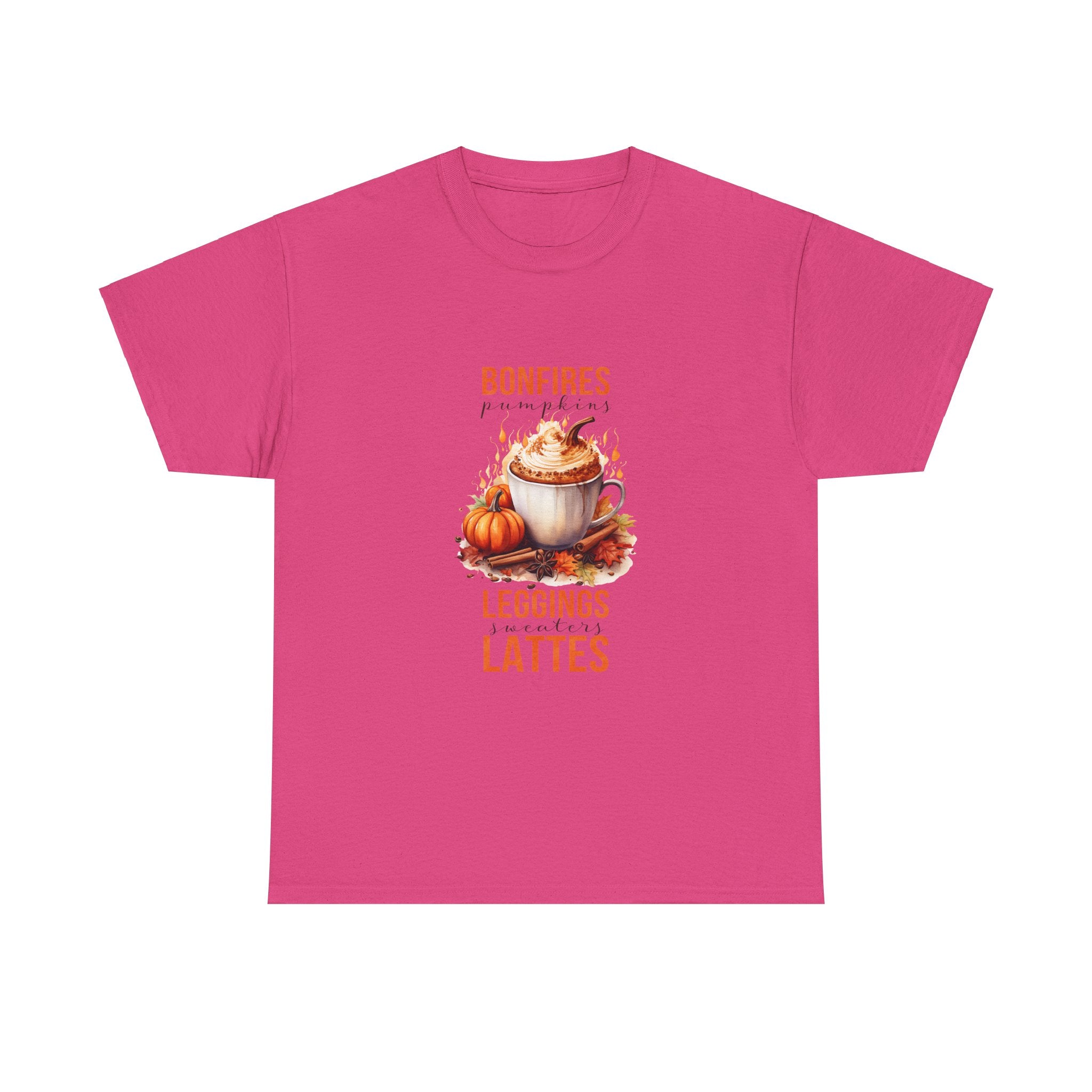 Cozy Autumn Bonfires & Pumpkins Tee