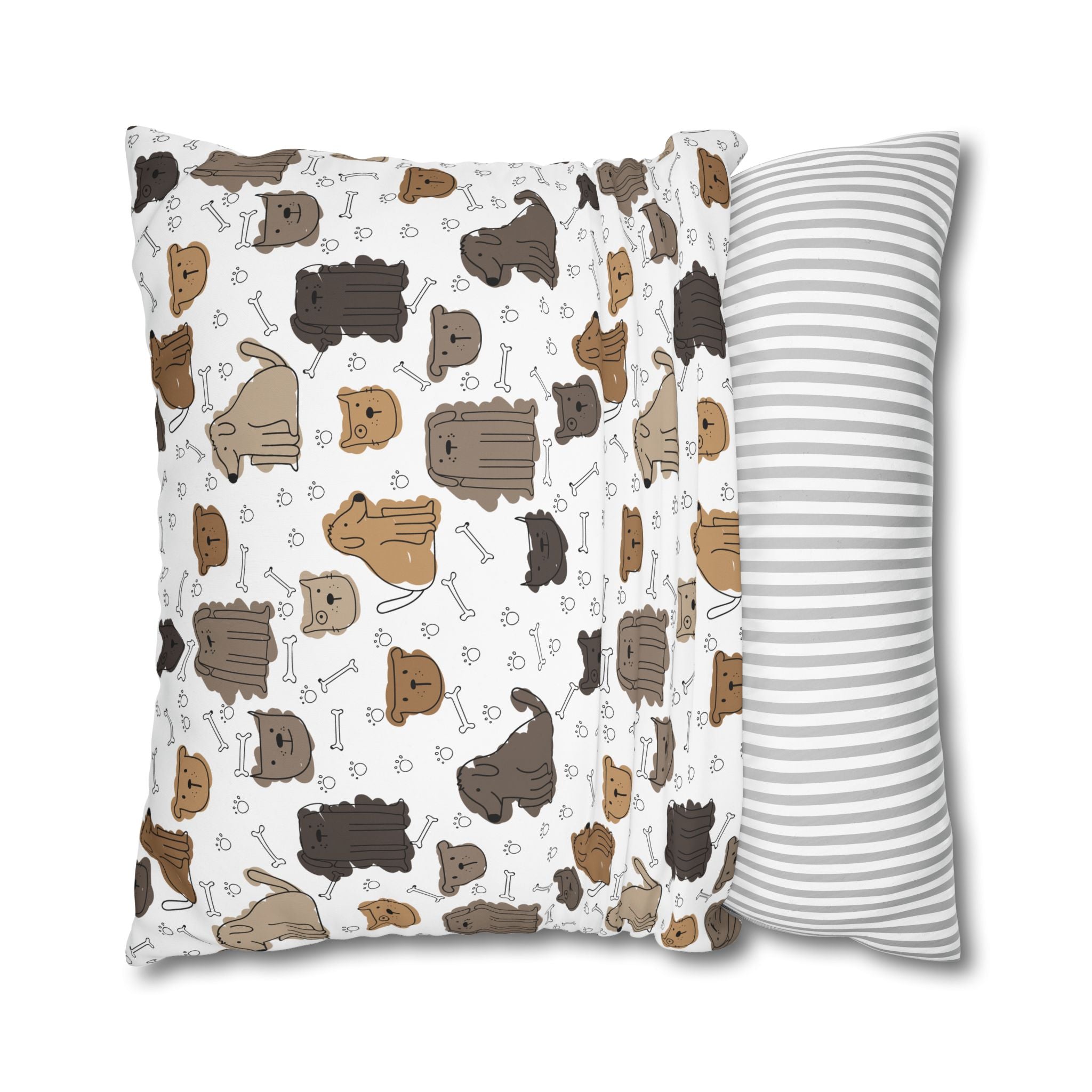 Cute Dog & Cat Pillowcase for Kids