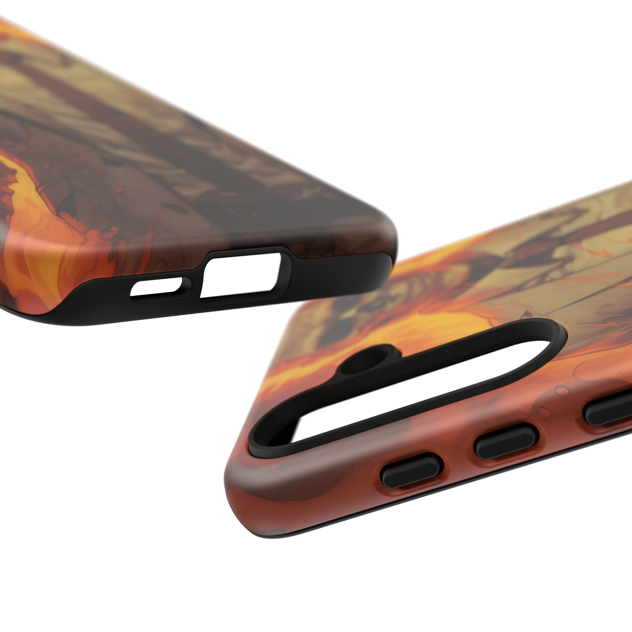 Fiery Skull Samsung Case