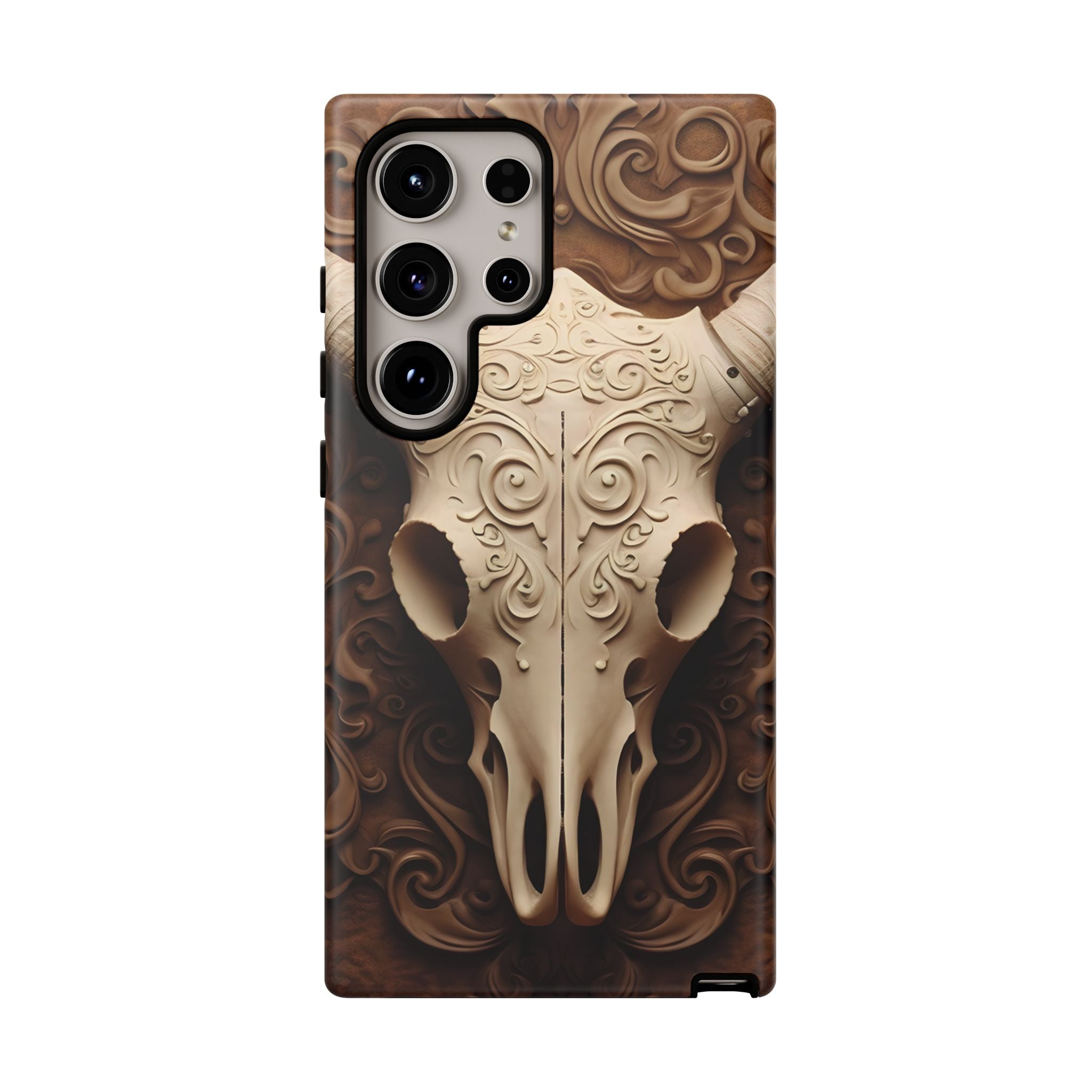 Baroque Ram Skull Samsung Case