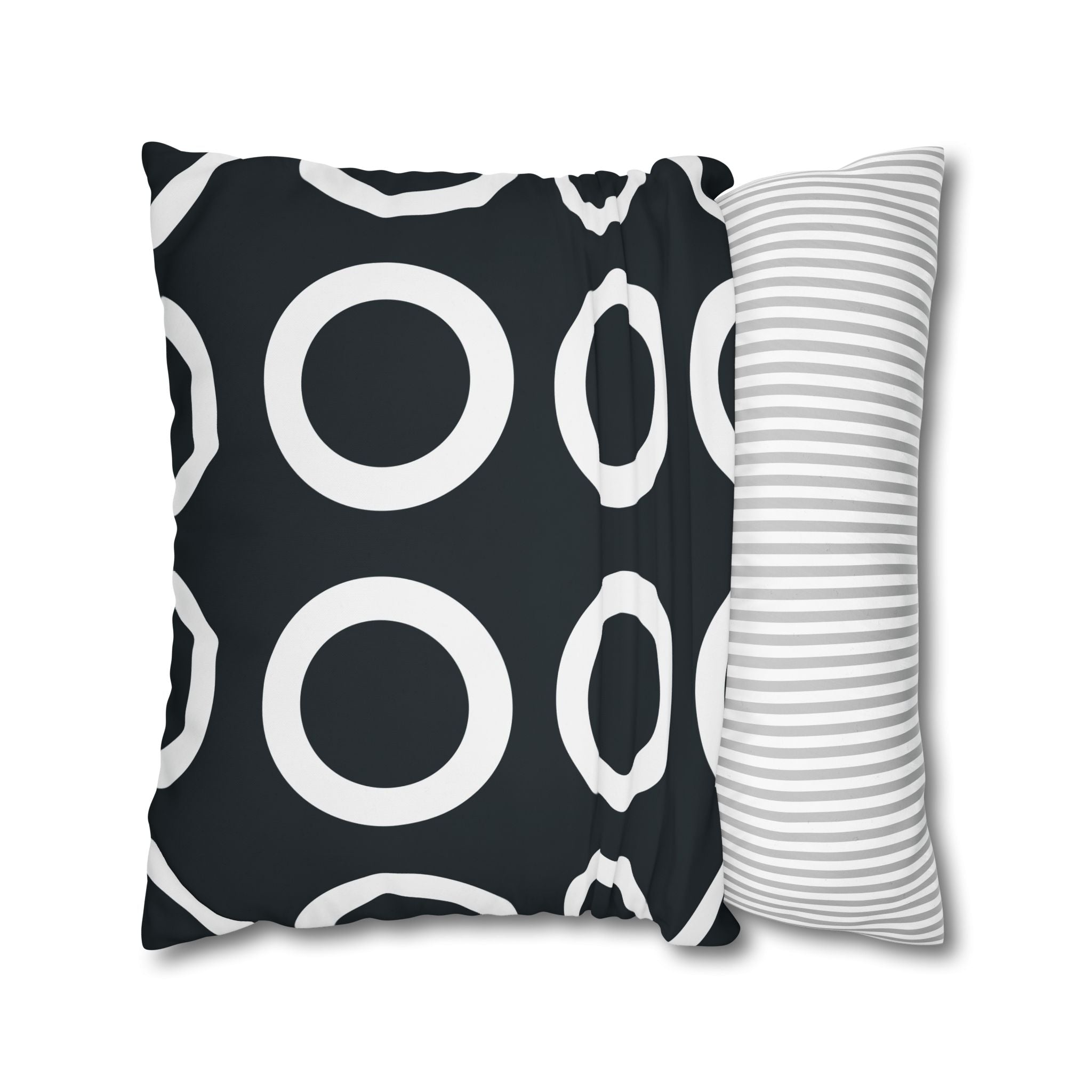 Navy Blue & White Dot Pillowcase