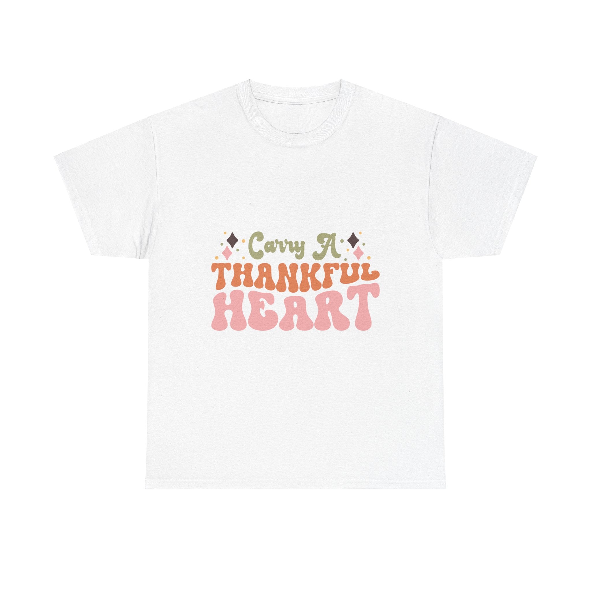 Carry A Thankful Heart Thanksgiving Tee