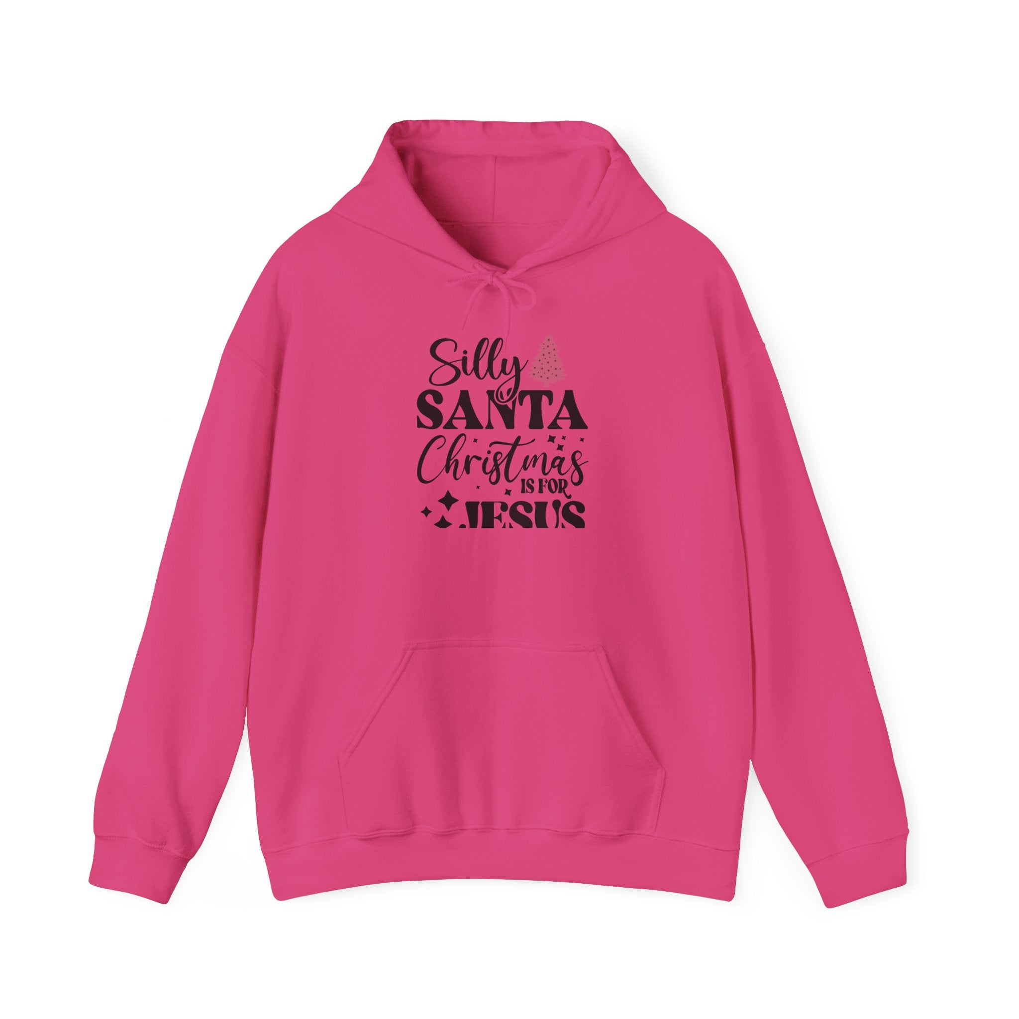 Pink Starry Xmas Tree Hoodie