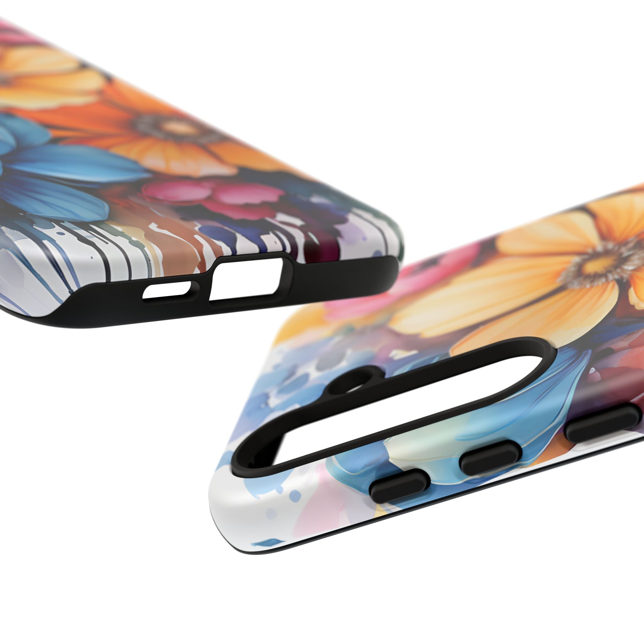 Vibrant Floral Watercolor Samsung Case