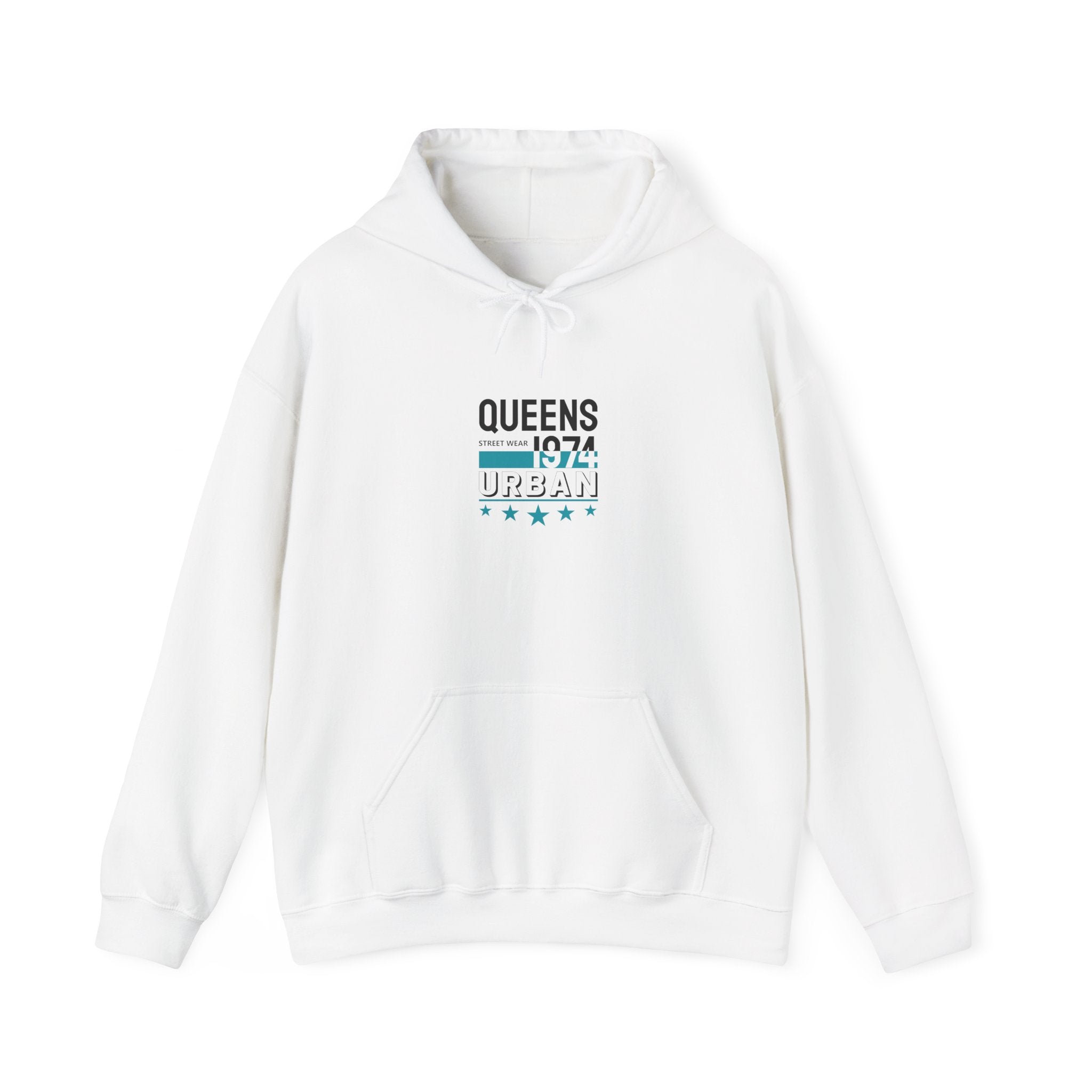 Queens 1974 Urban Streetwear Hoodie