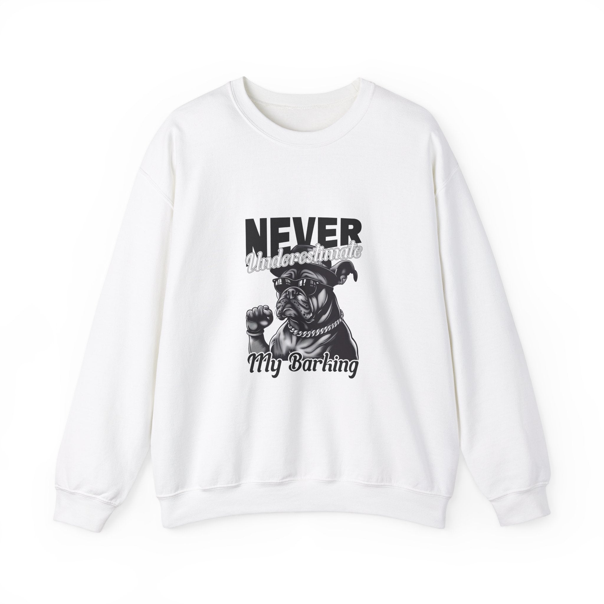 Gangster Bulldog Sweatshirt: Never Underestimate