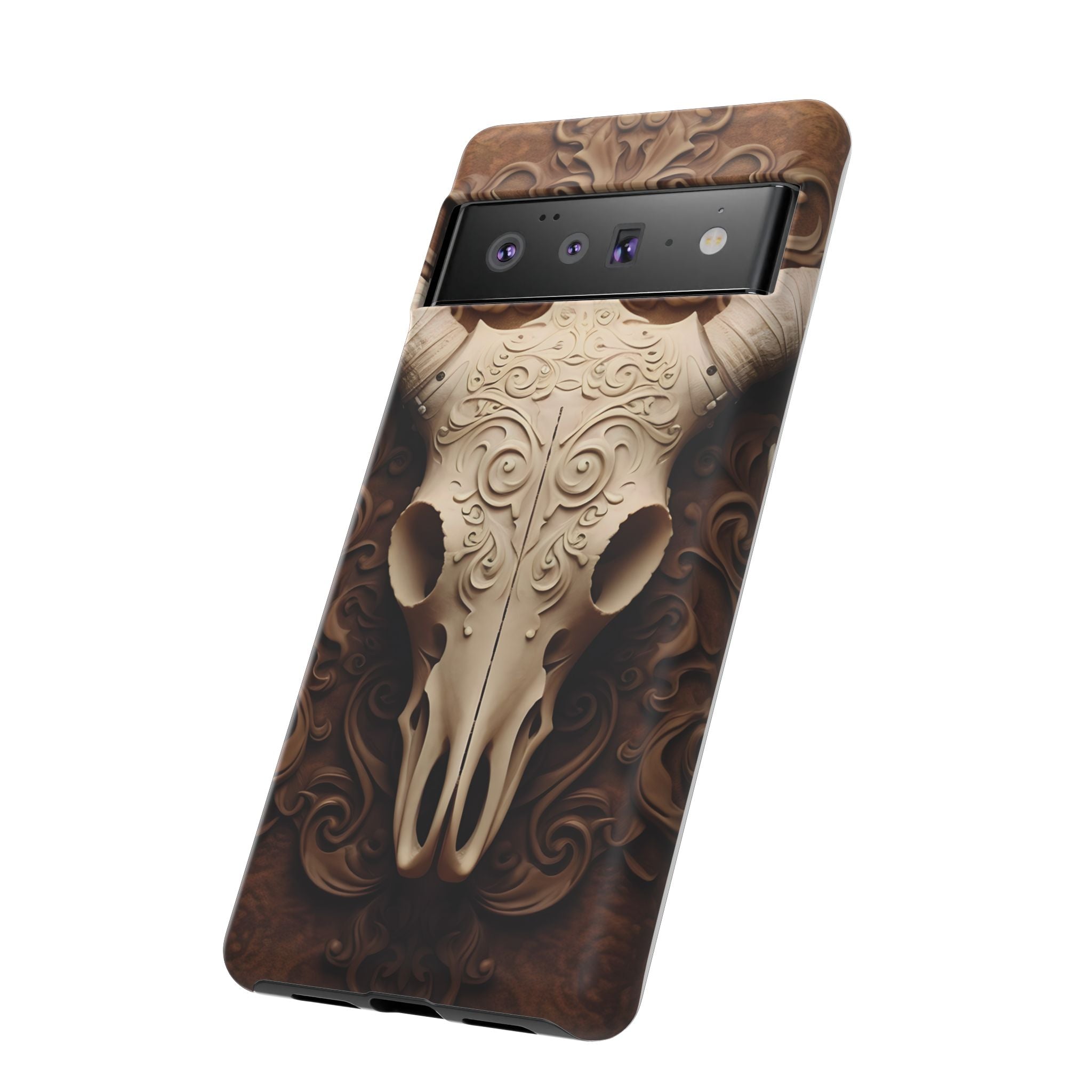 Baroque Ram Skull Google Pixel Case (All Models)