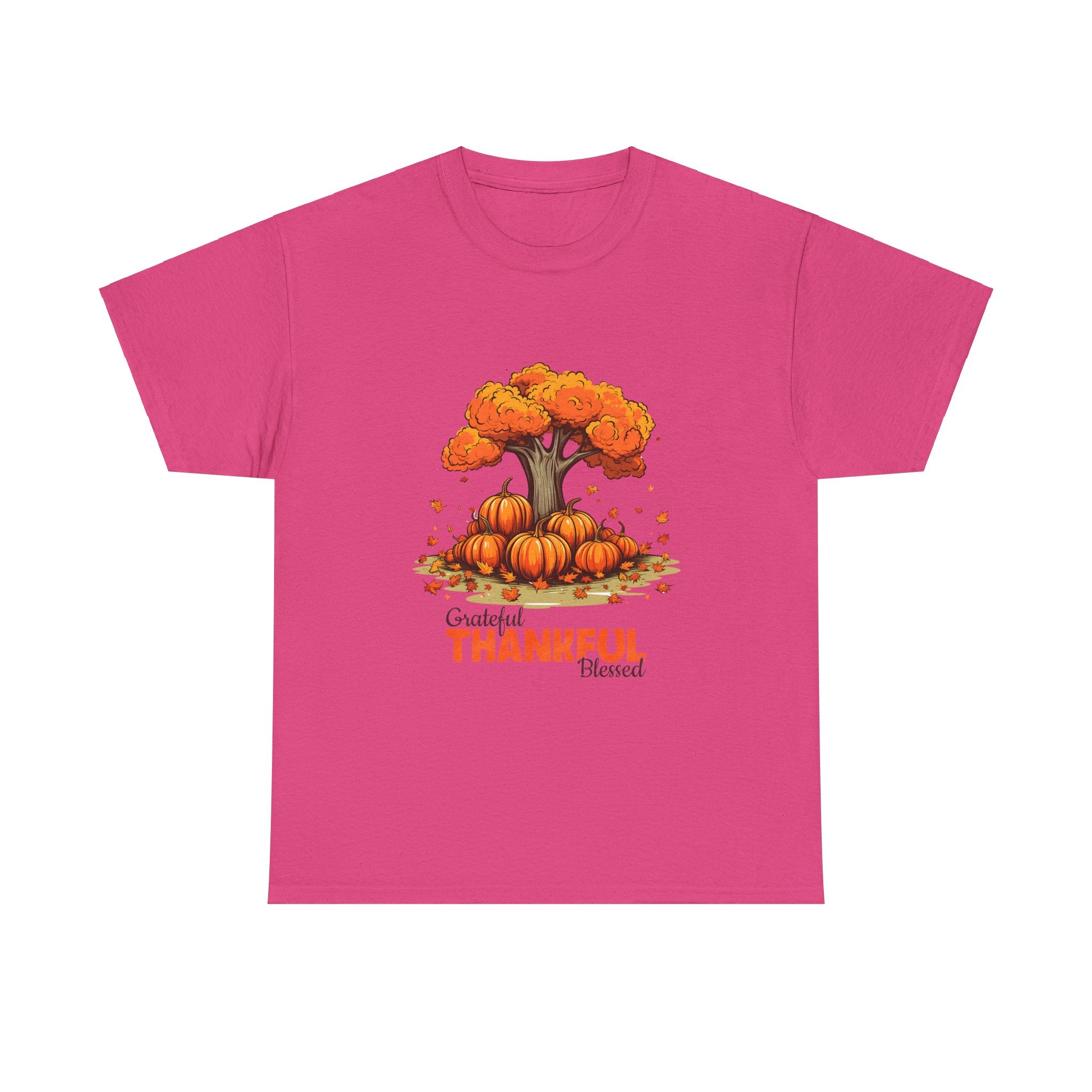 Autumn Thanksgiving Grateful T-Shirt