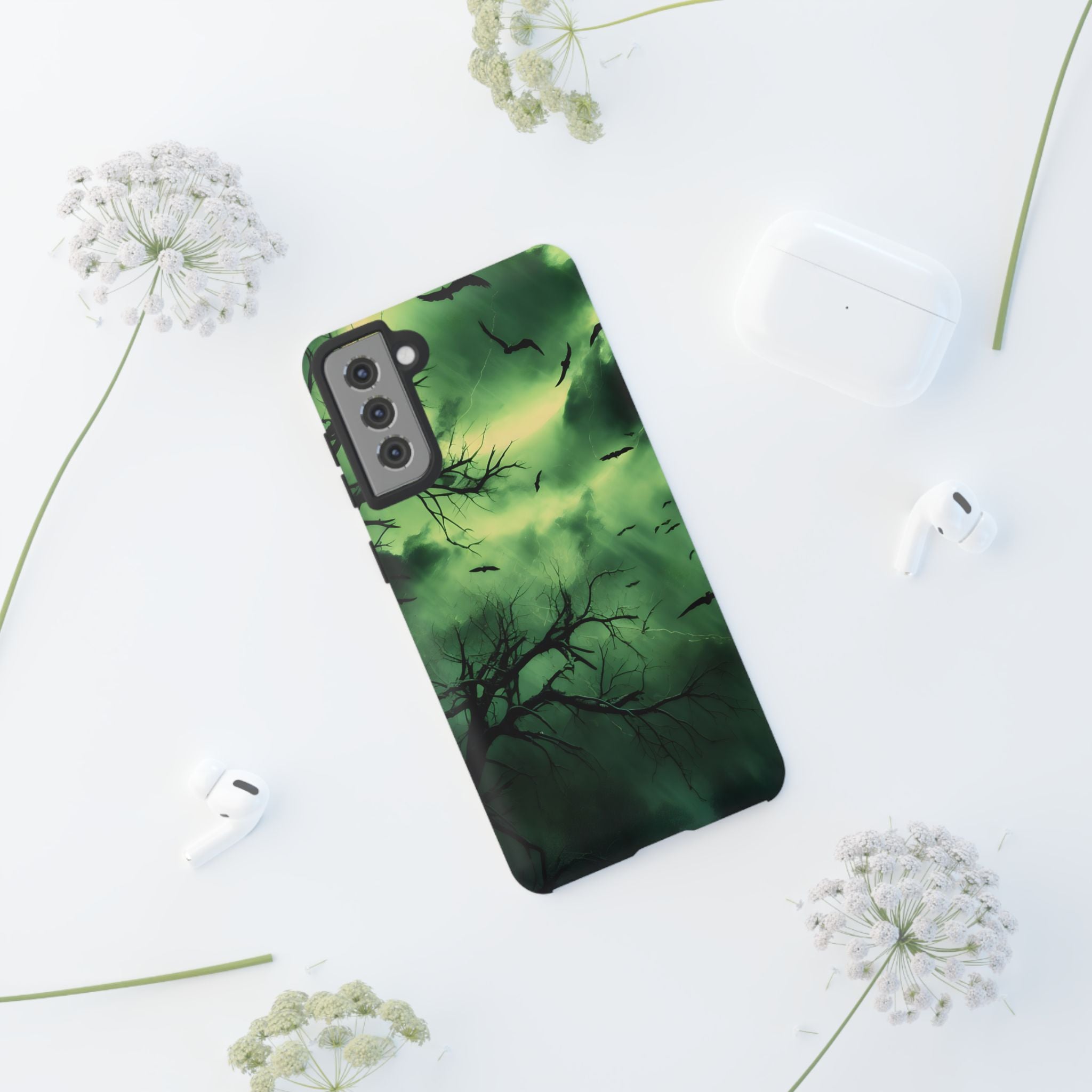 Gothic Green Forest Samsung Case