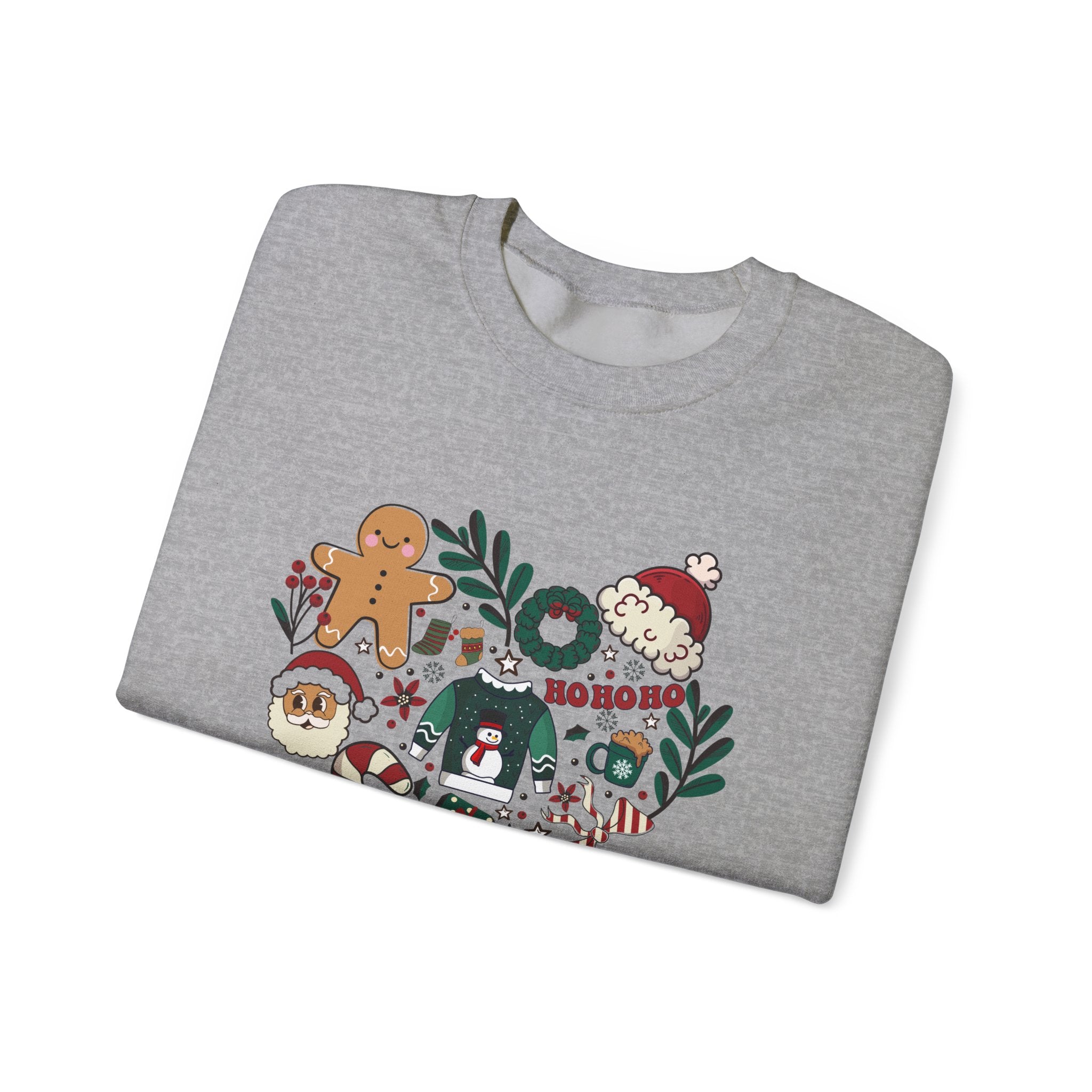 Cozy Christmas Heart Sweatshirt