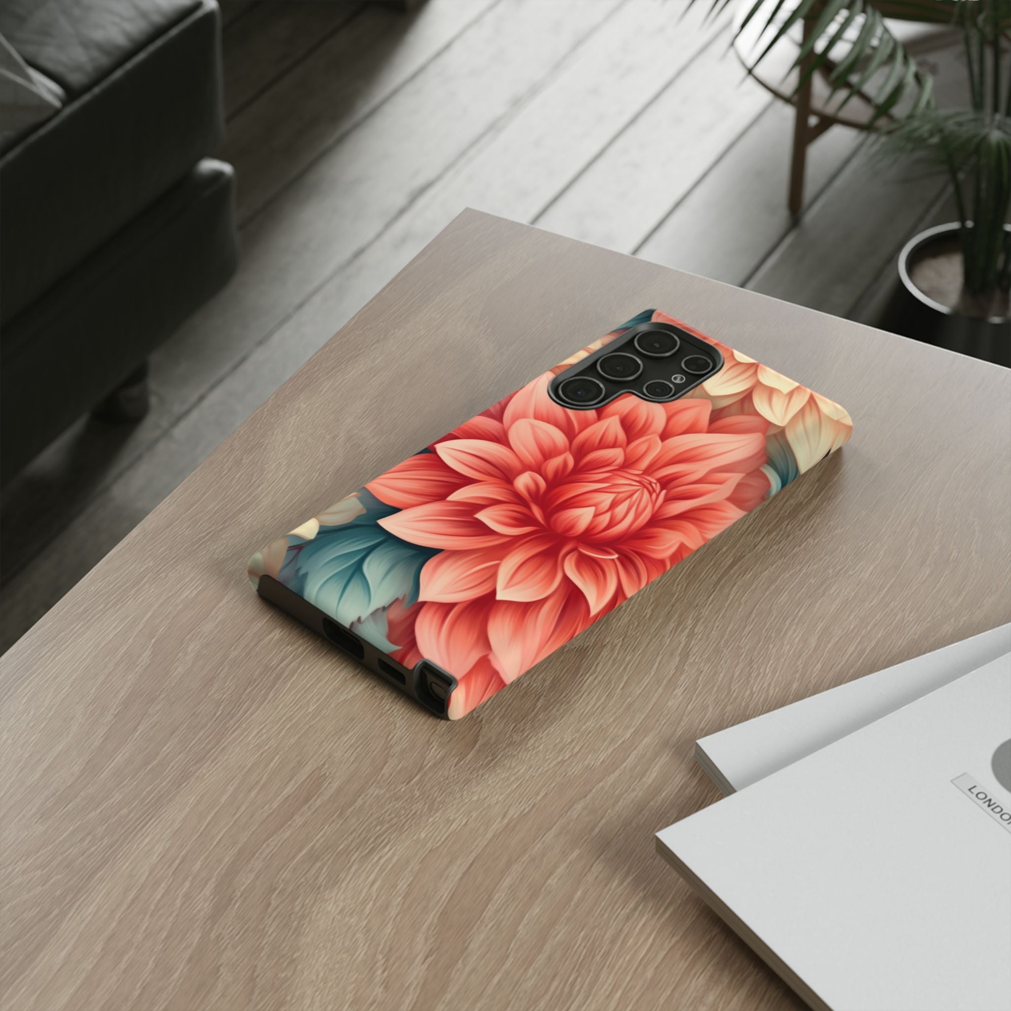 Dahlia Bloom Samsung Phone Case