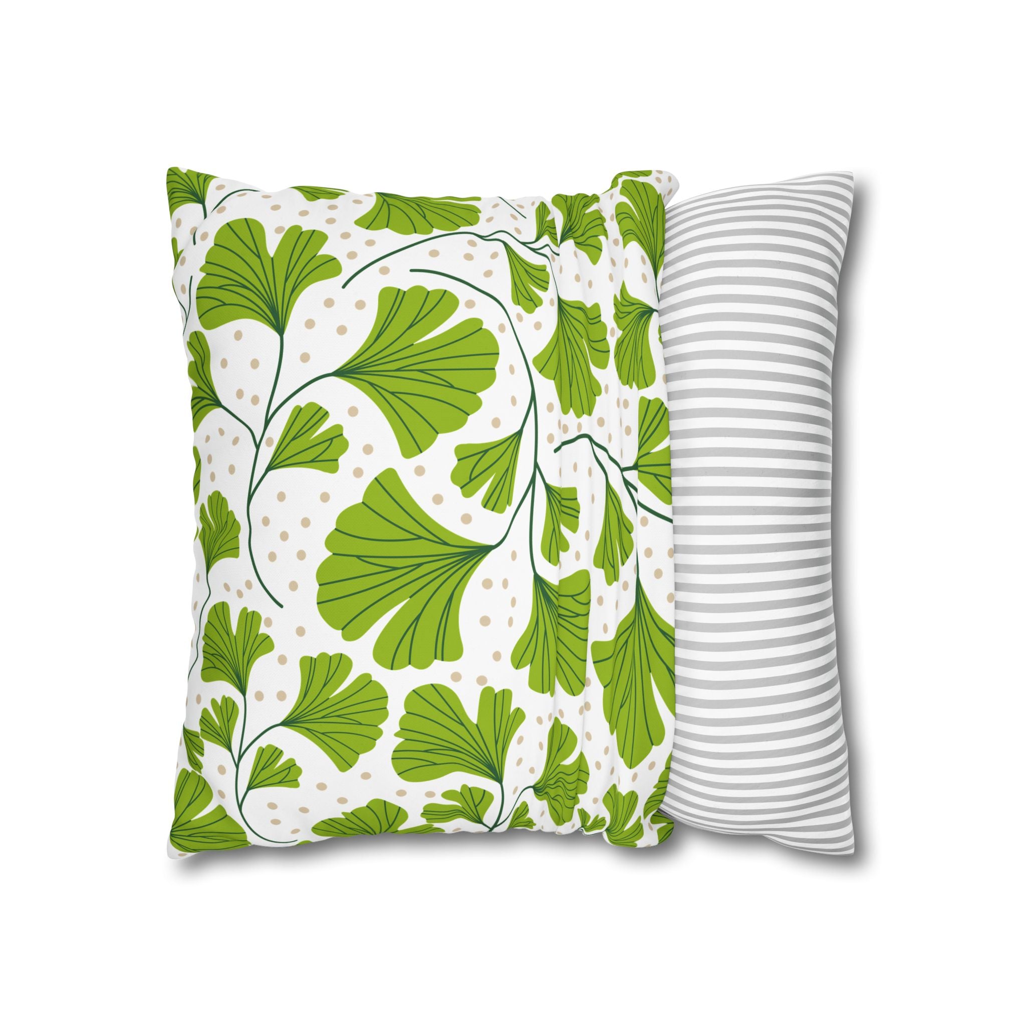 Ginkgo Biloba Pillowcase - Modern Botanical