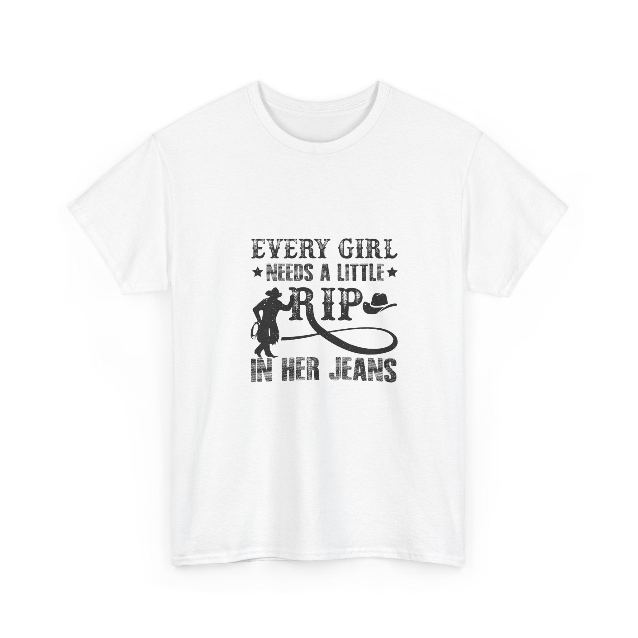 Cowgirl RIP Jeans T-Shirt