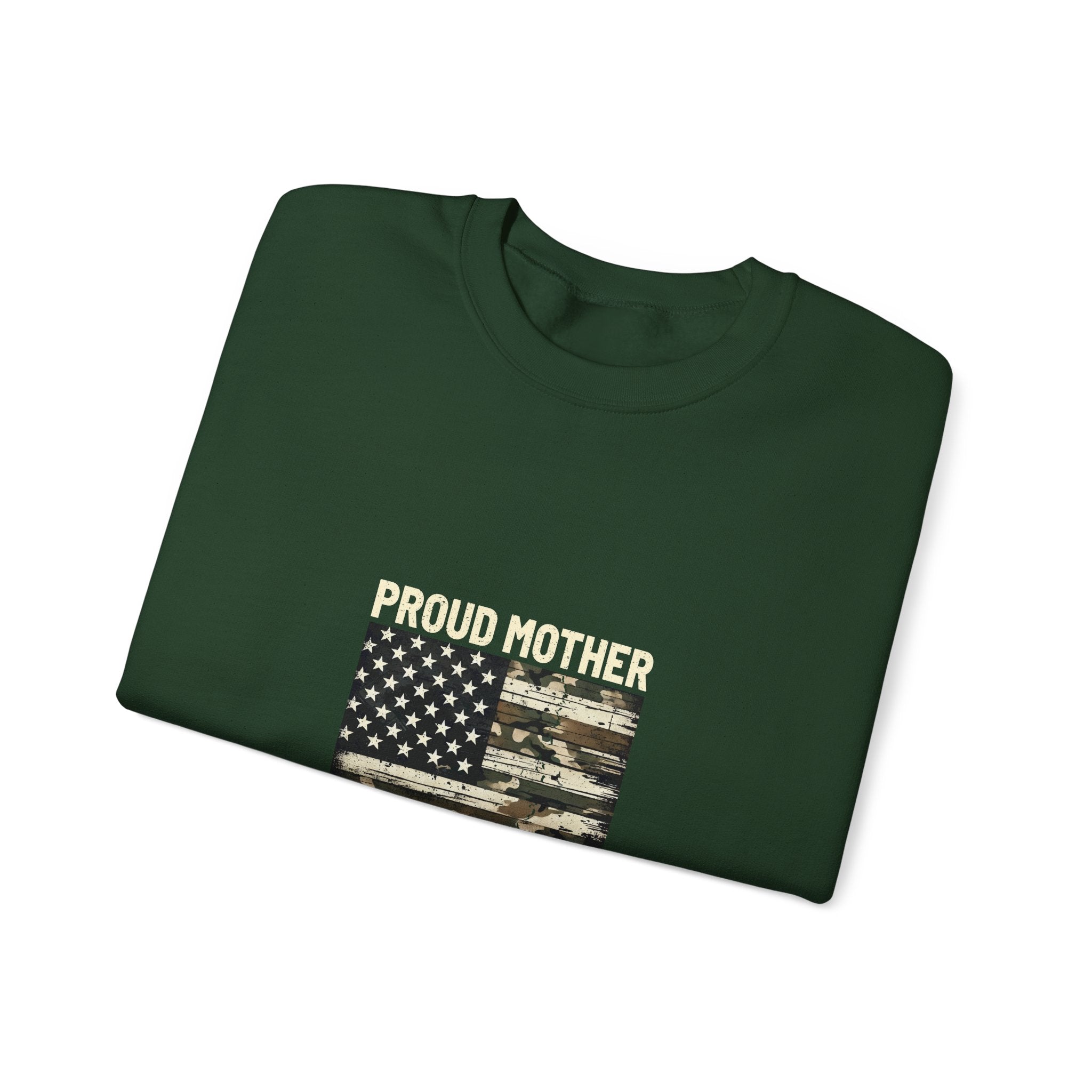 Proud Mother of U.S. Veteran Camo Sweatshirt