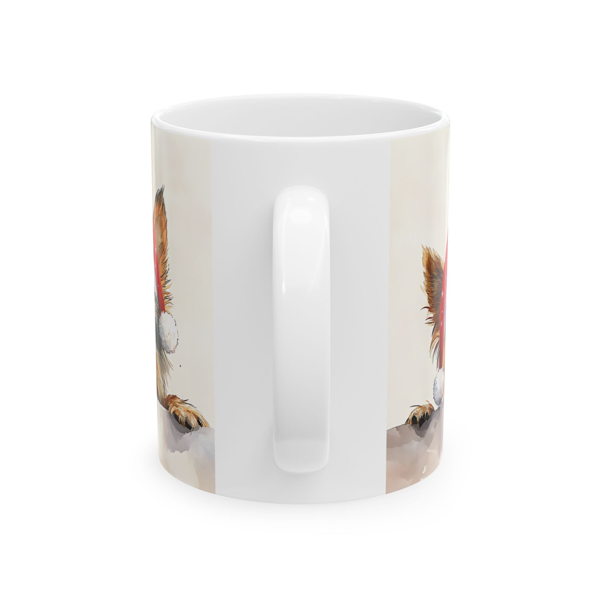 Yorkie Christmas Mug: Holiday Cheer!