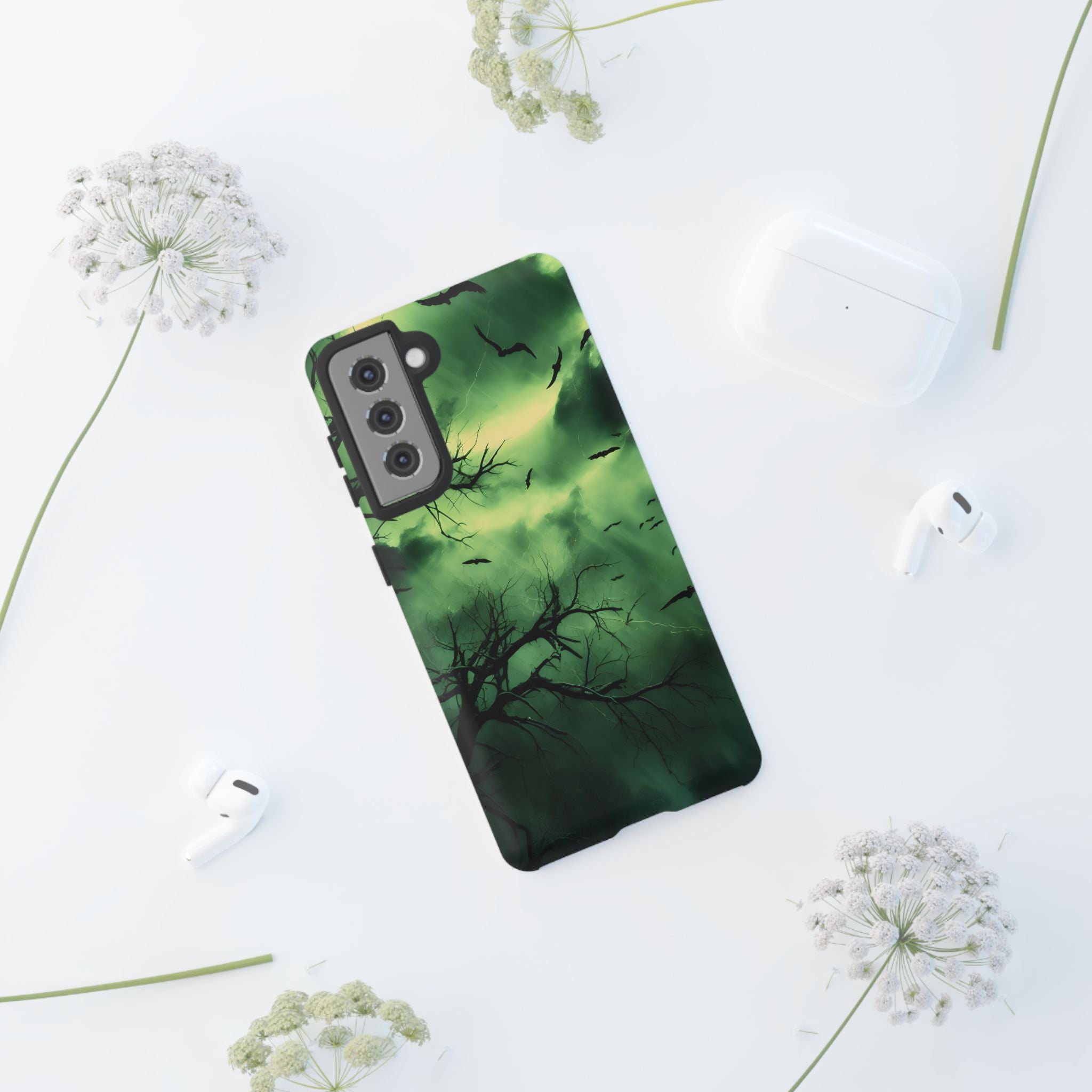 Gothic Green Forest Samsung Case