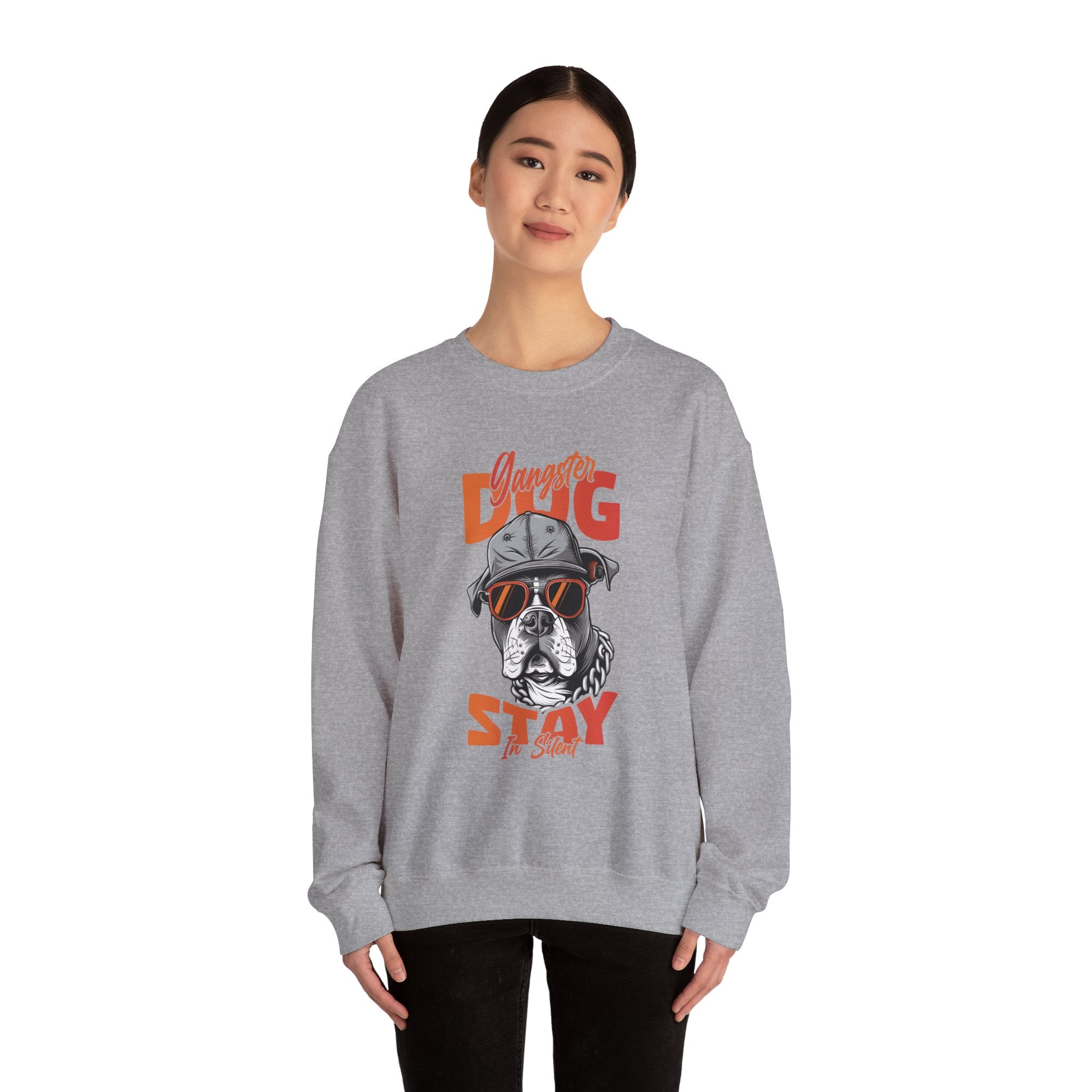 Gangster Dog Stay Silent Sweatshirt