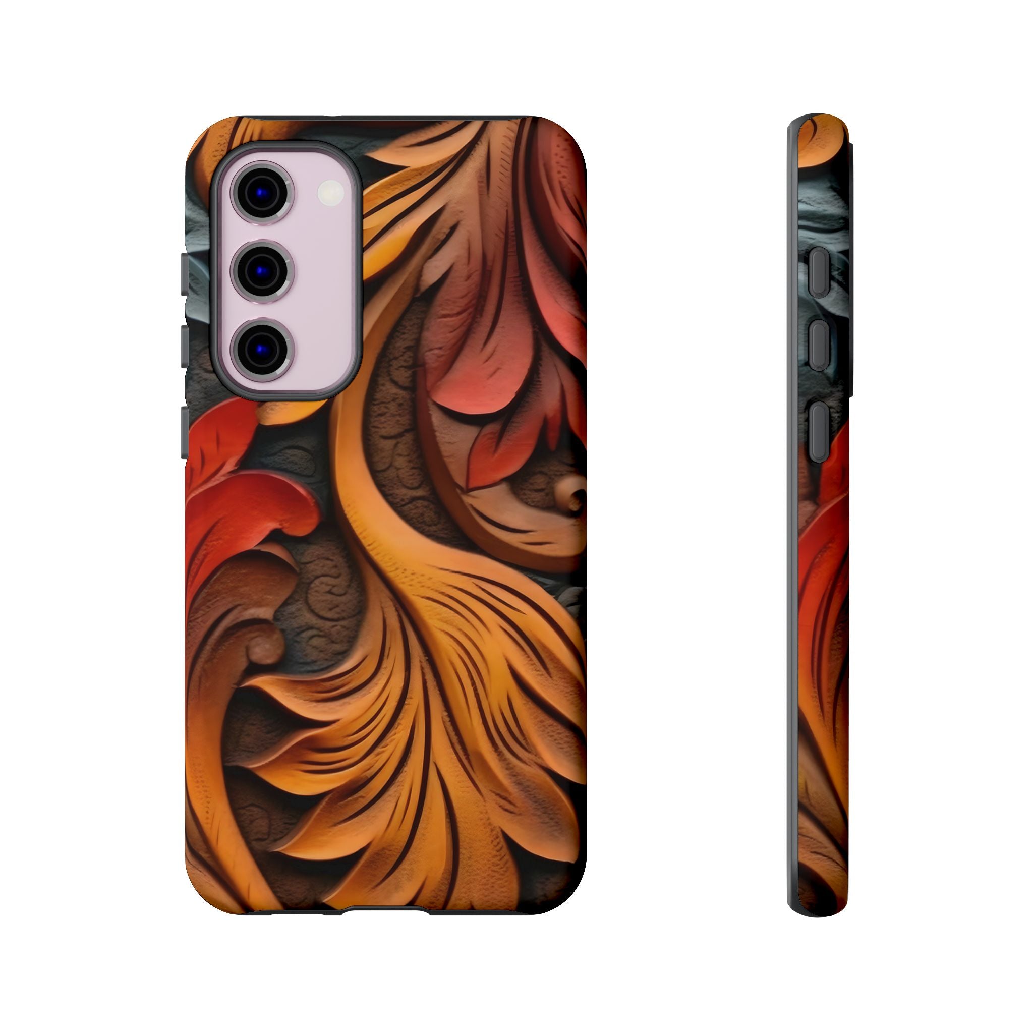 Baroque Floral Samsung Phone Case