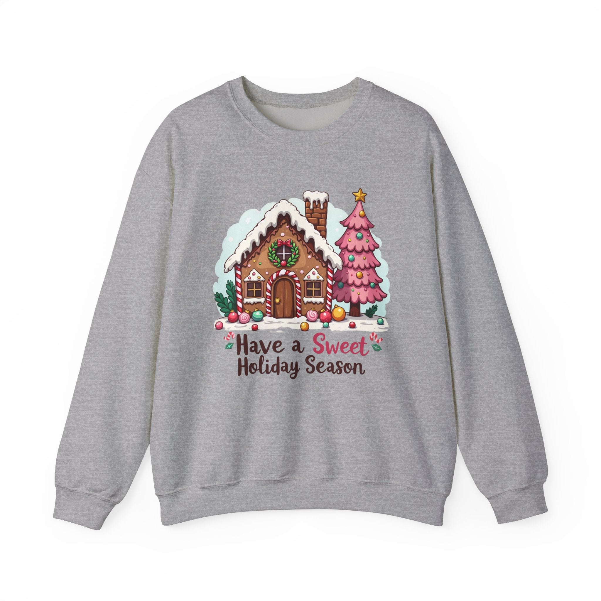 Gingerbread House Christmas Sweatshirt