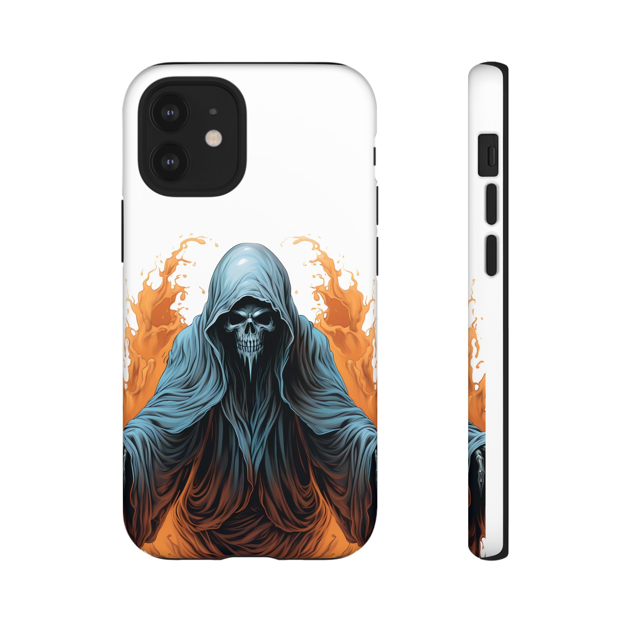 Grim Reaper Hexagon Stone iPhone Case