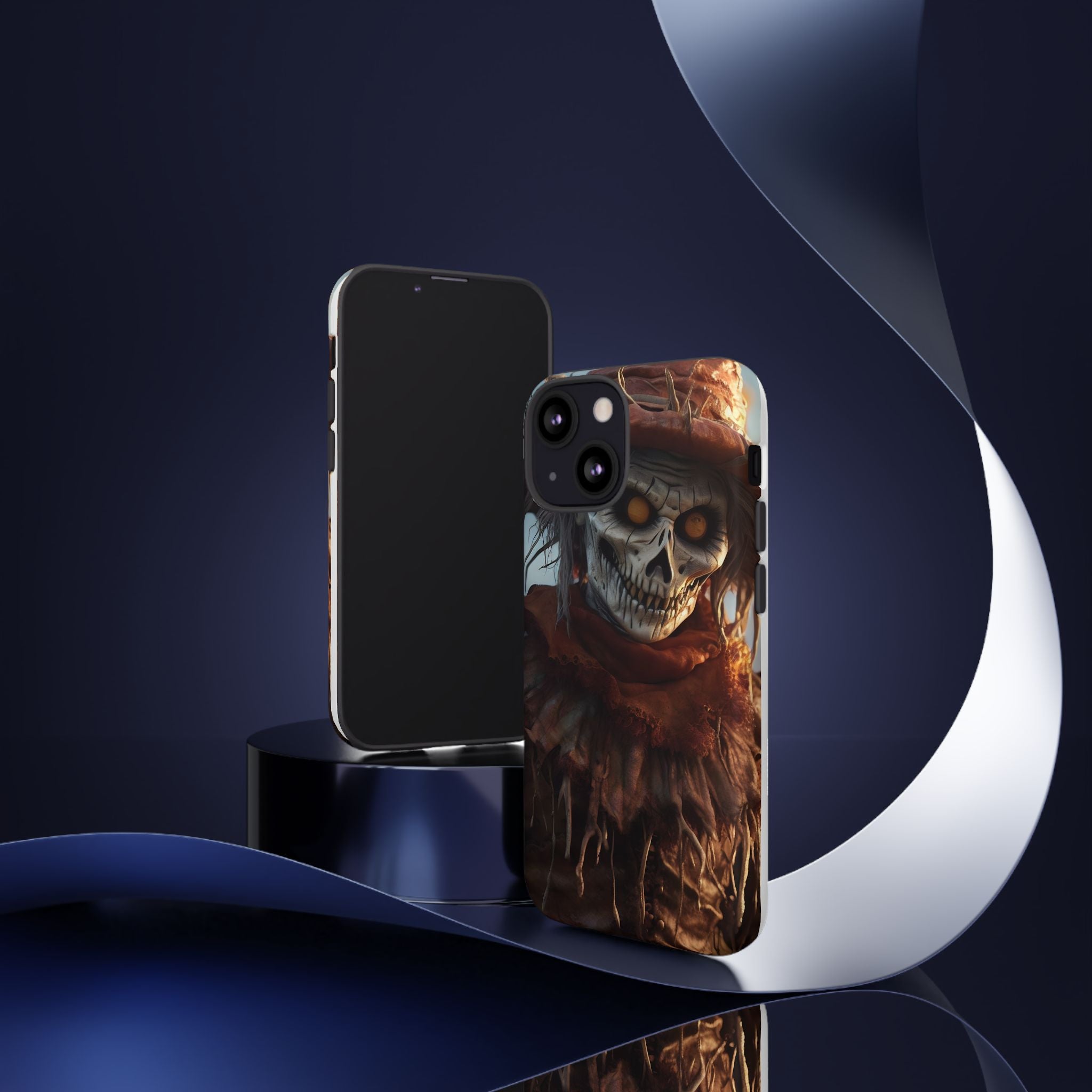 Creepy Scarecrow Hexagon iPhone Case