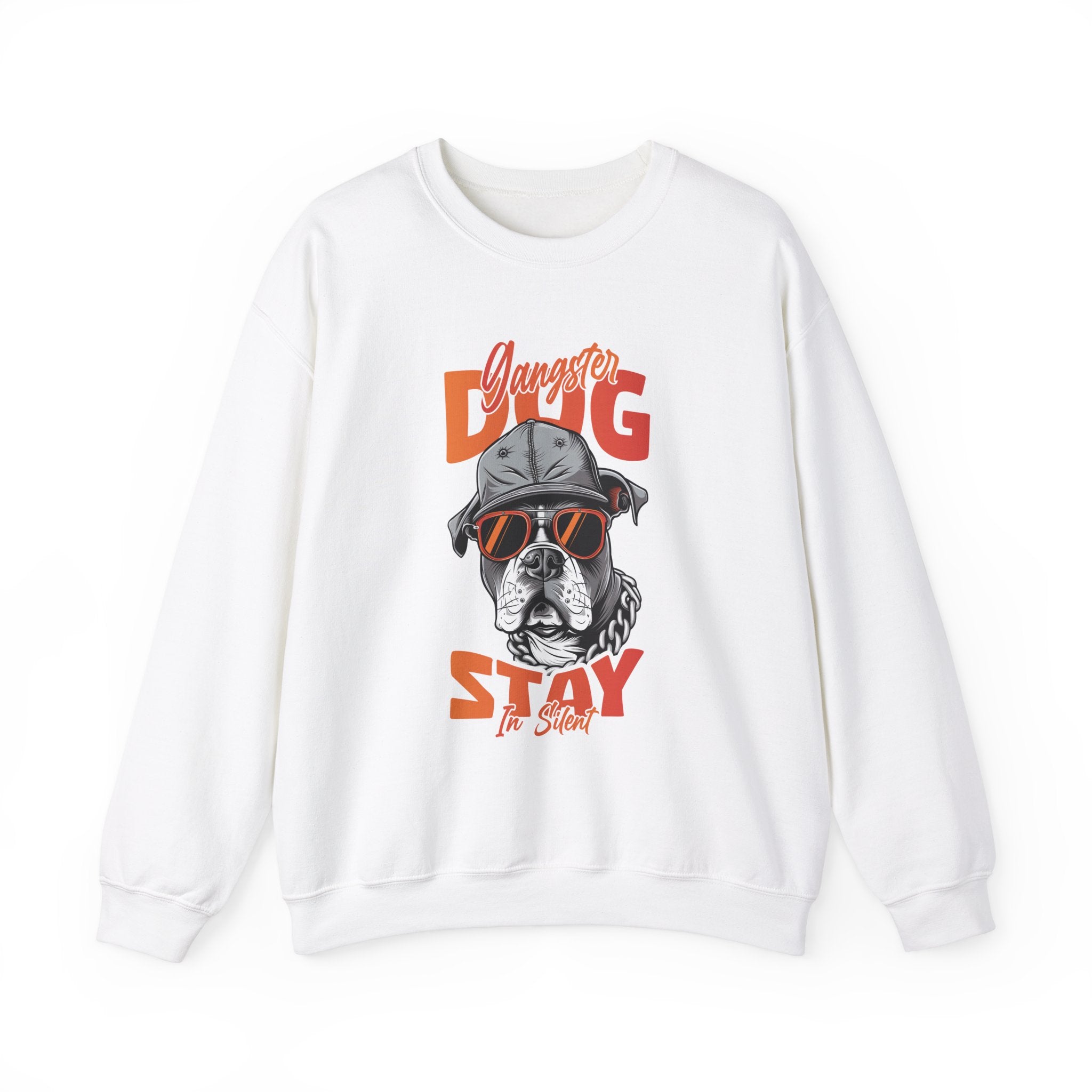 Gangster Dog Stay Silent Sweatshirt