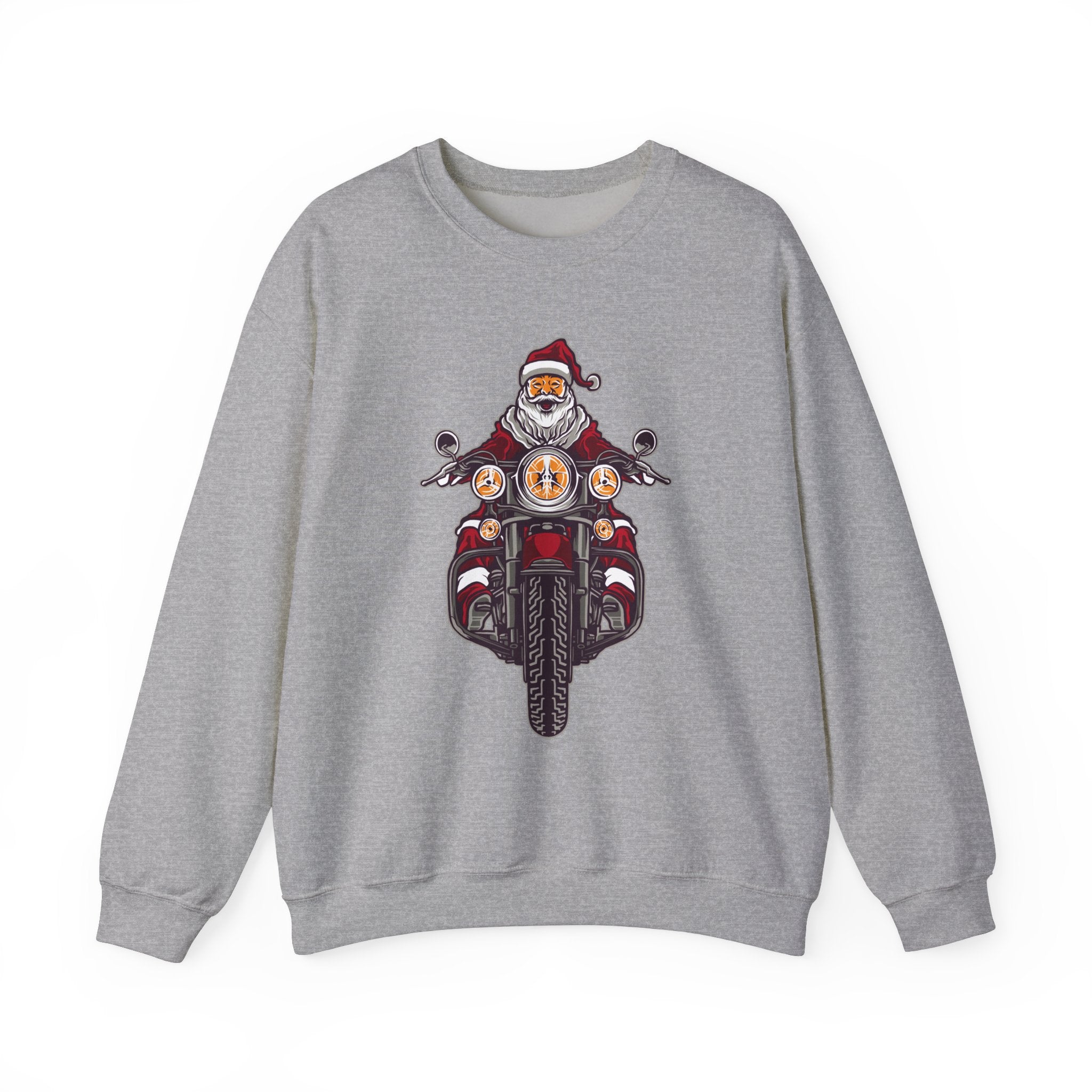 Santa's Motocycle Christmas Sweatshirt