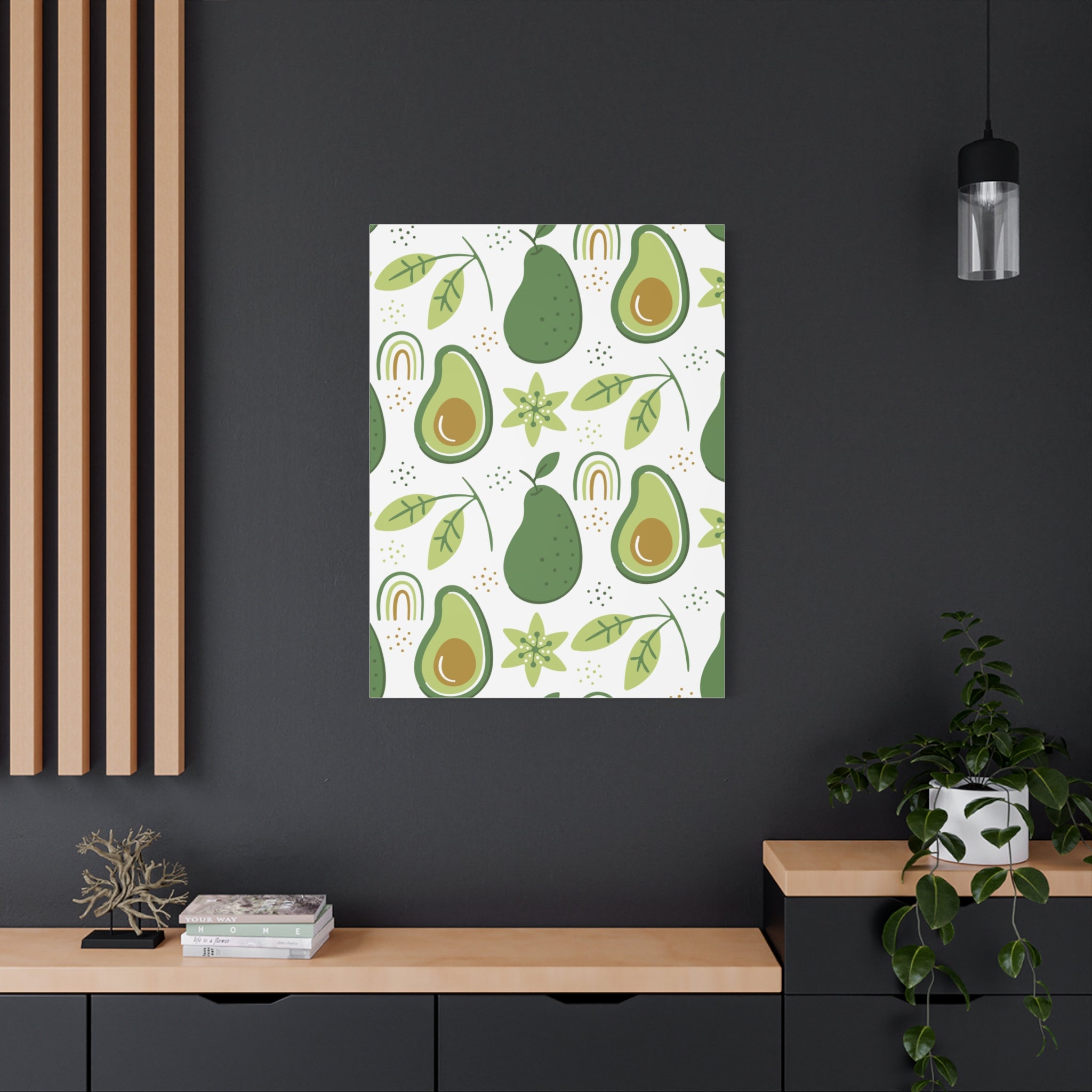 Avocado Dreams Matte Canvas Art