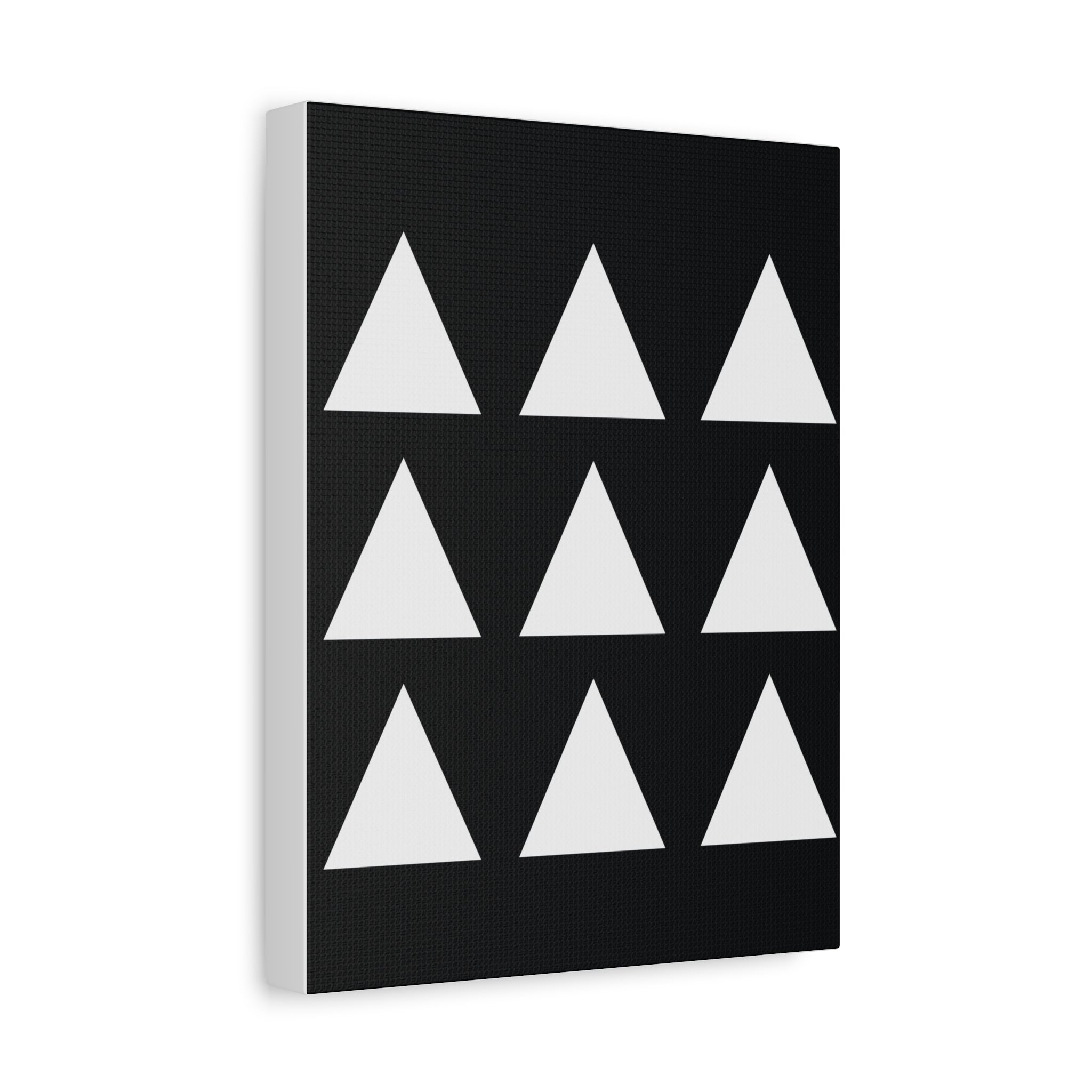 Geometric Triangle Canvas Art - Minimalist