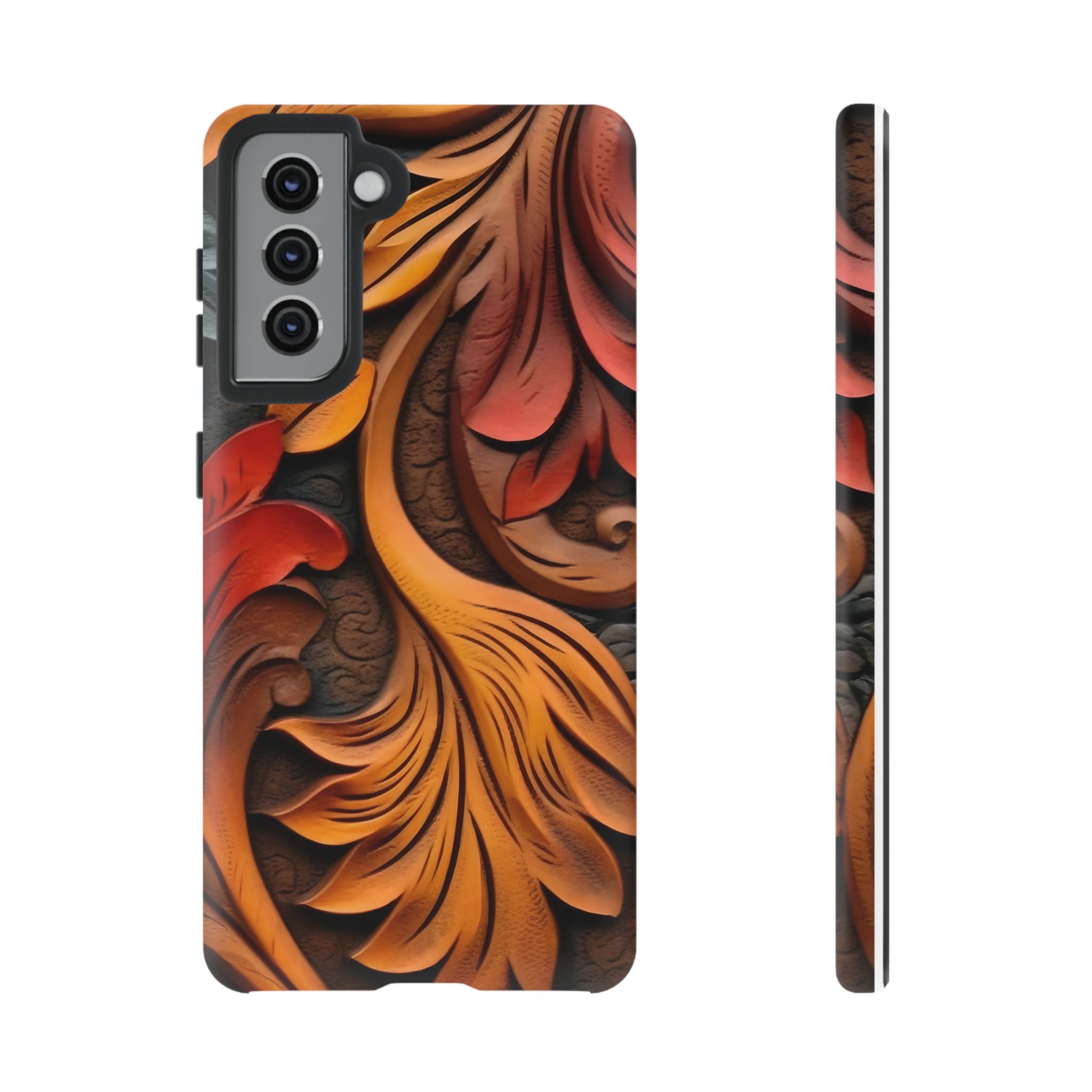 Baroque Floral Samsung Phone Case