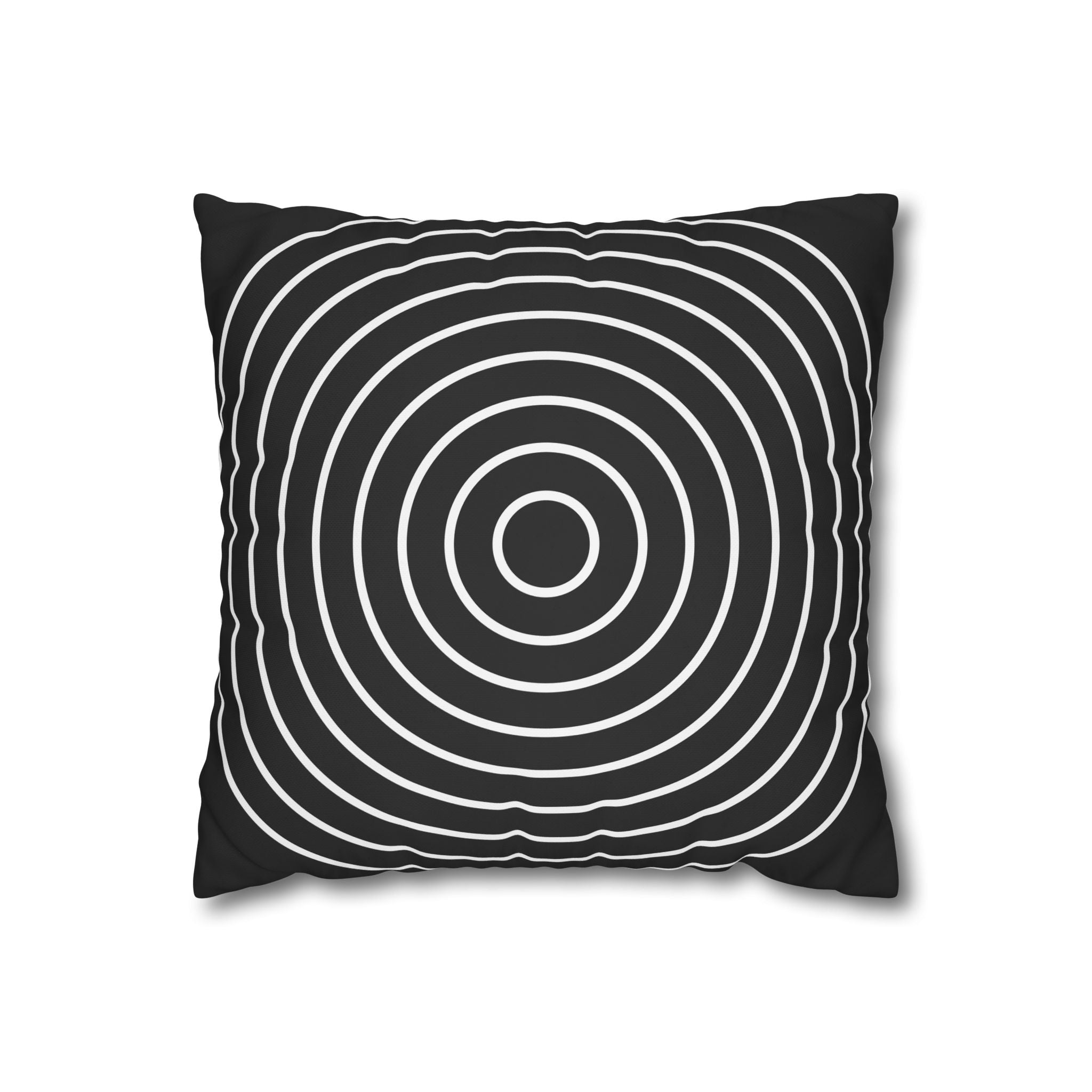 Concentric Circles Hypnotic Pillowcase