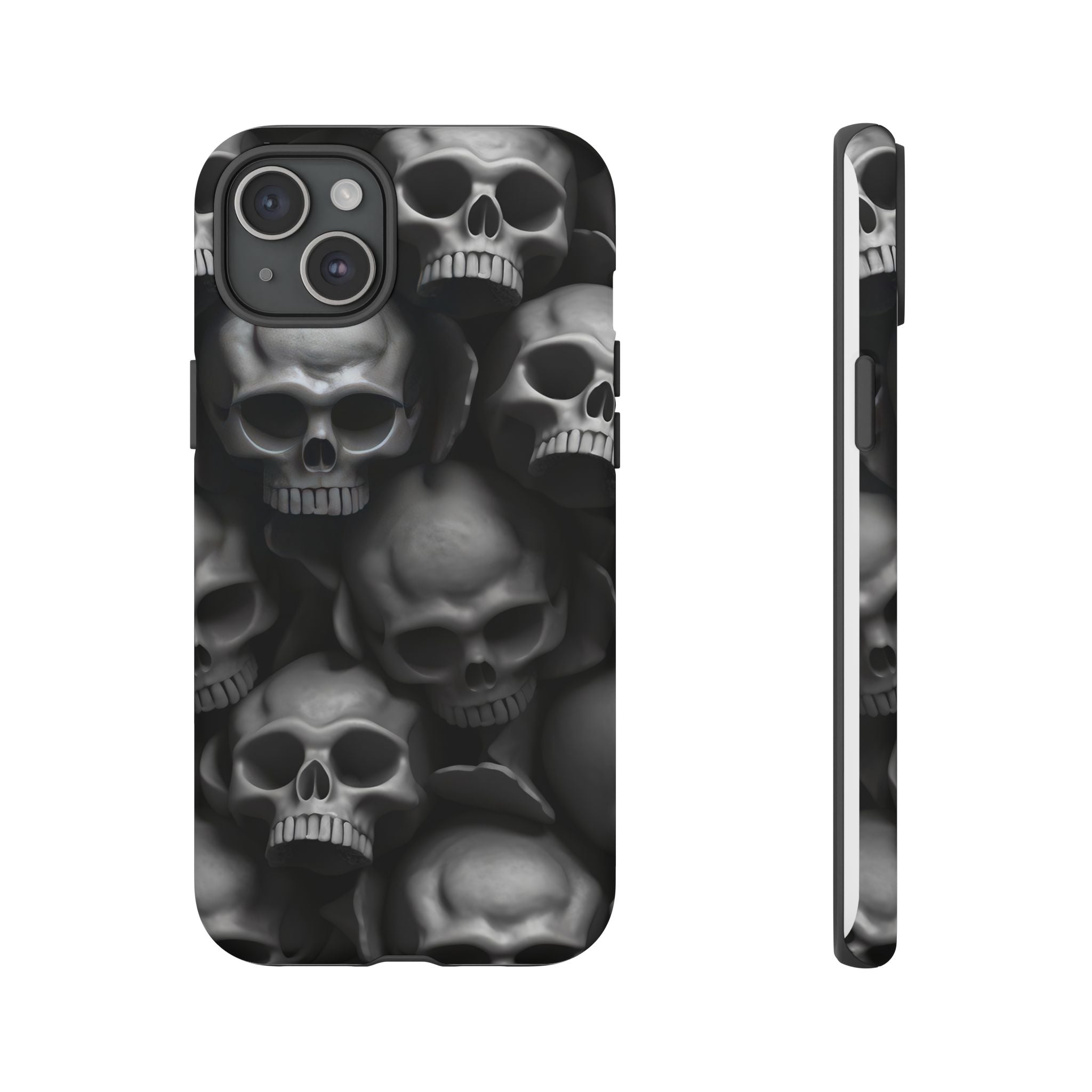 Memento Mori: Hexagon Stone iPhone Case