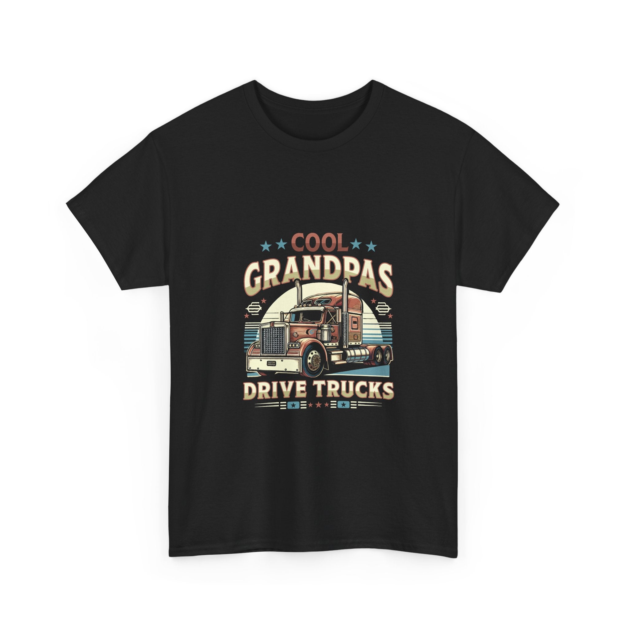 Cool Grandpas Drive Trucks T-Shirt