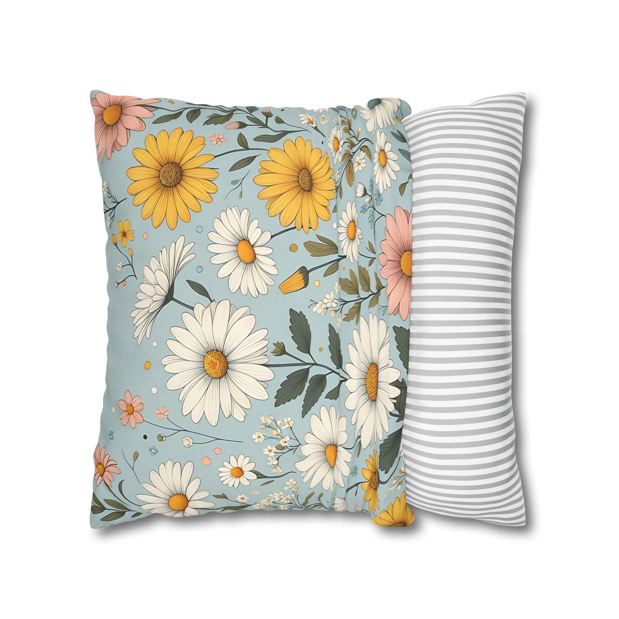 Floral Daisy Pillowcase - Vintage Bloom