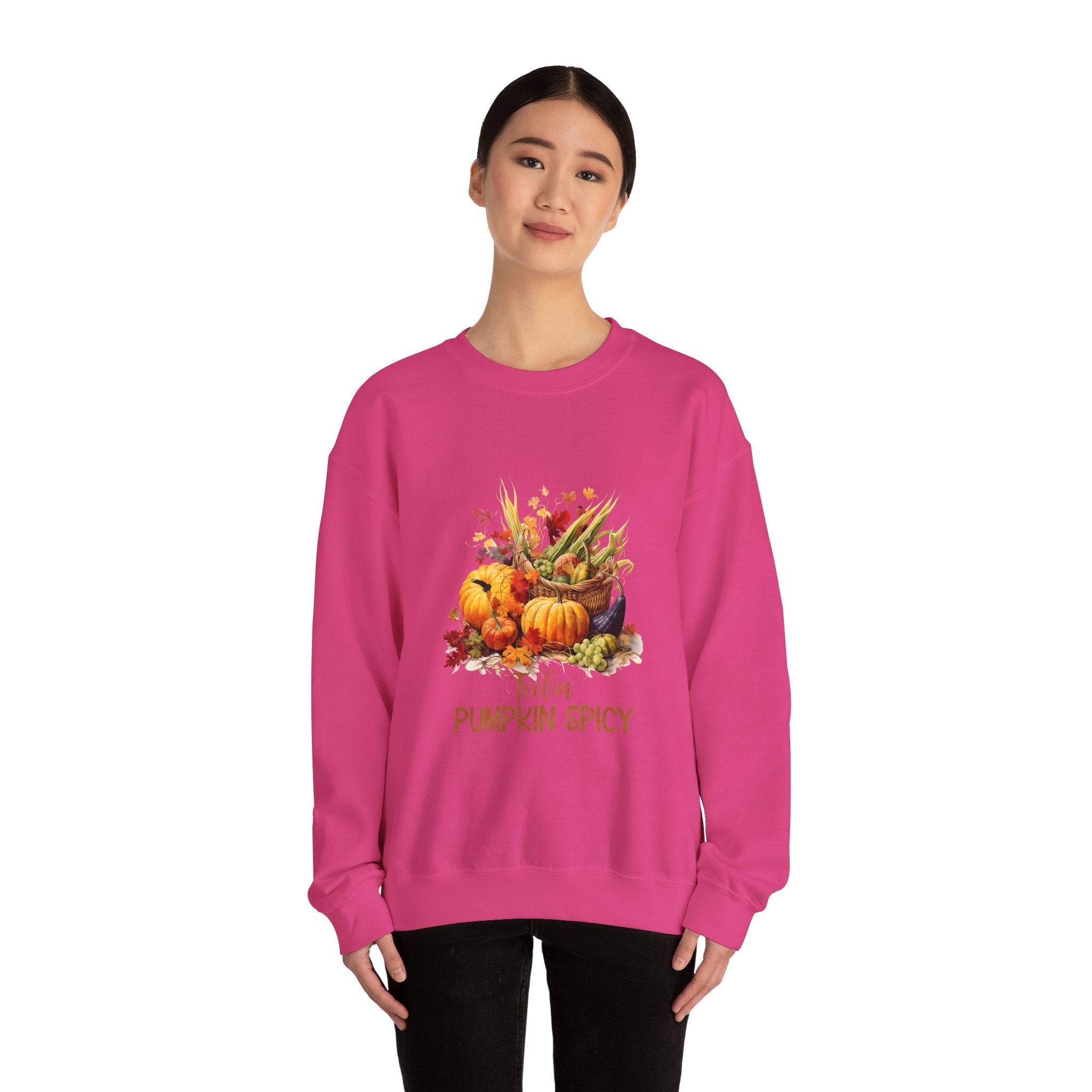 Feelin' Pumpkin Spicy Thanksgiving Sweatshirt