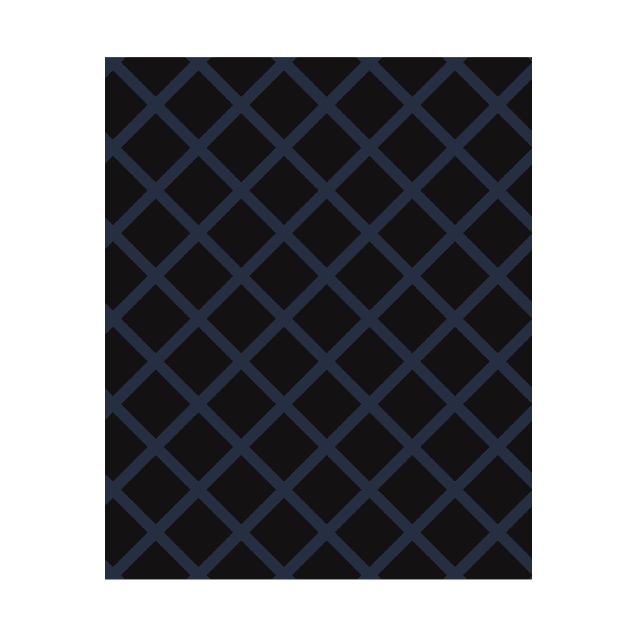 Geometric Diamond Lattice Art Poster