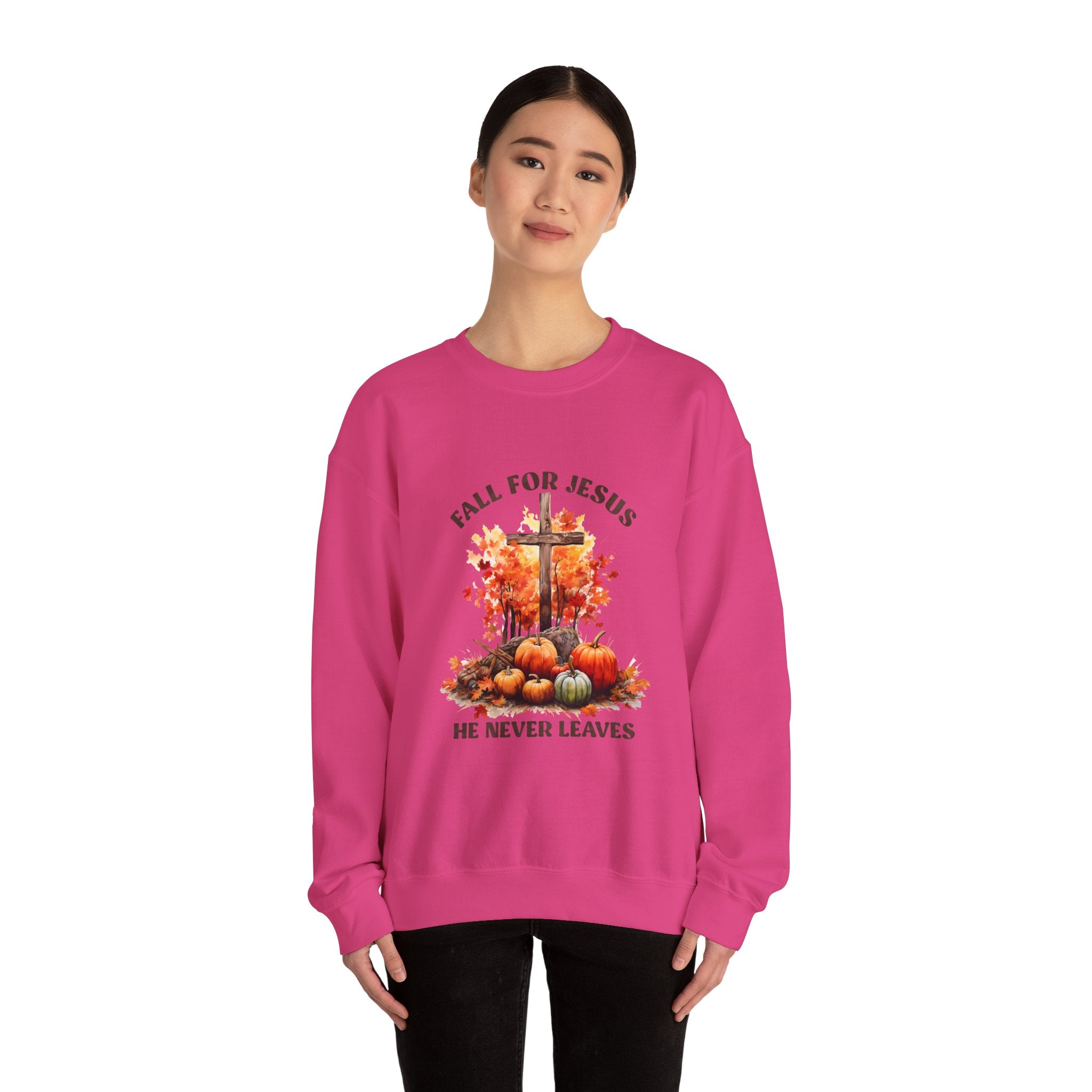 Fall For Jesus Thanksgiving Sweatshirt