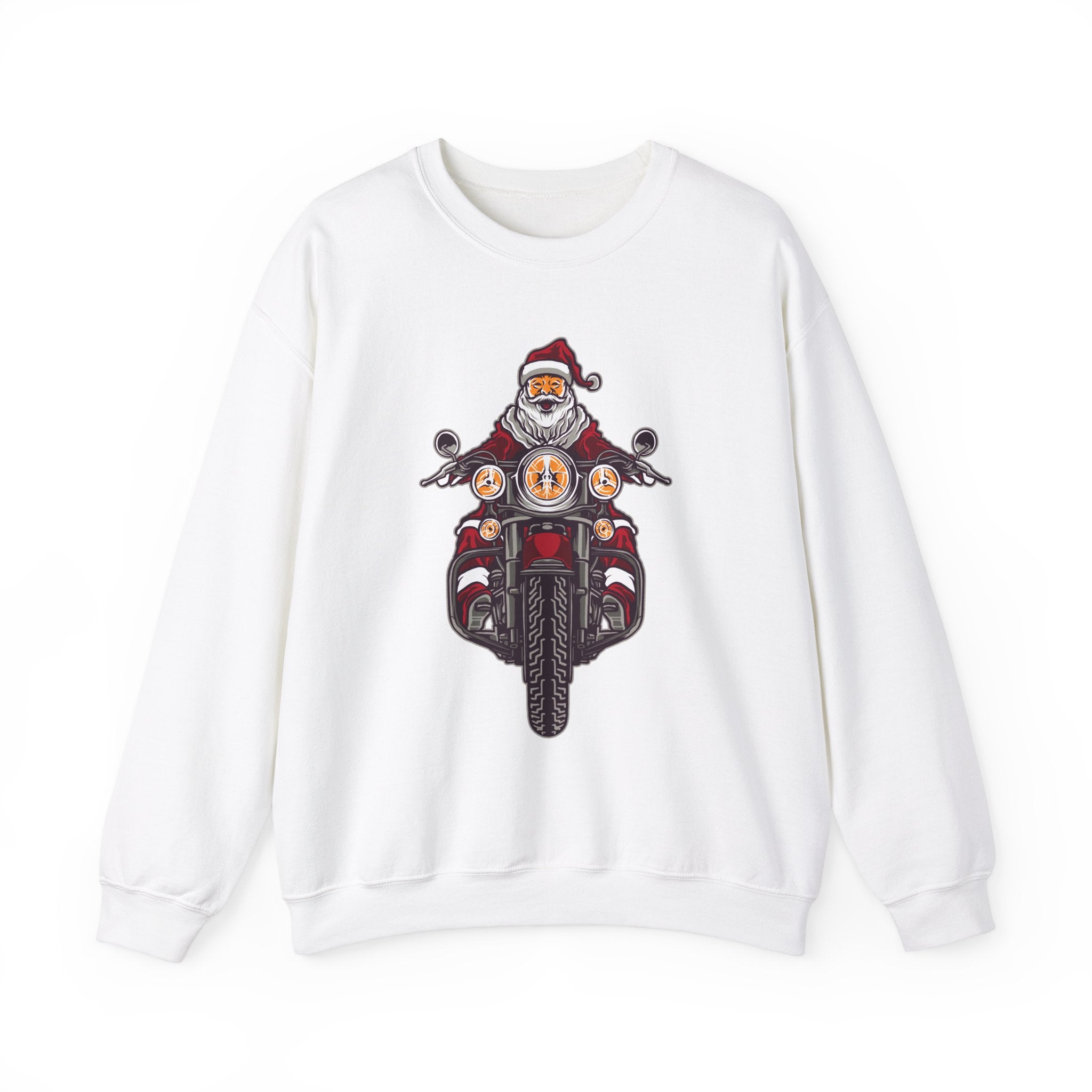 Santa's Motocycle Christmas Sweatshirt