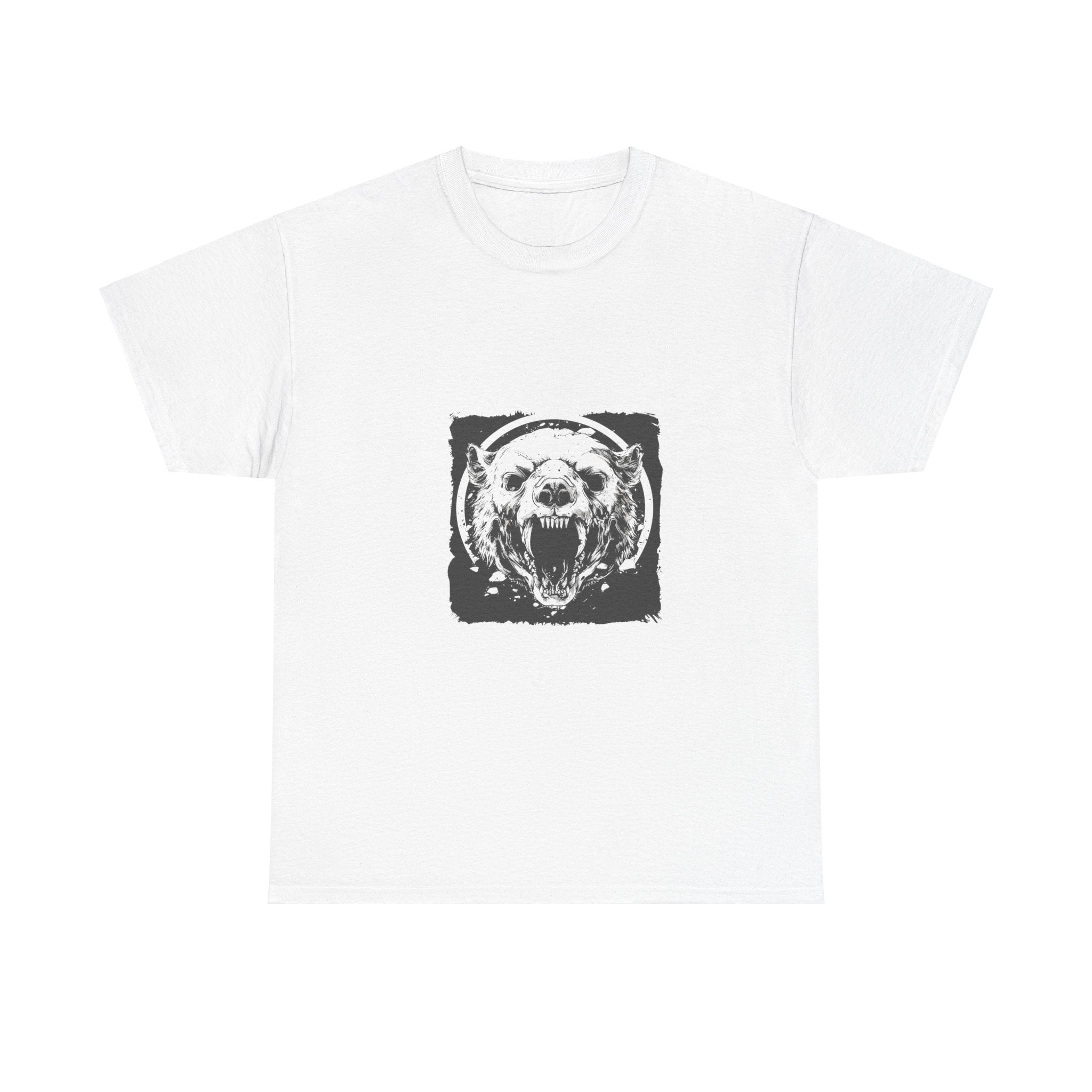 Vintage Roar: Bear Head T-Shirt