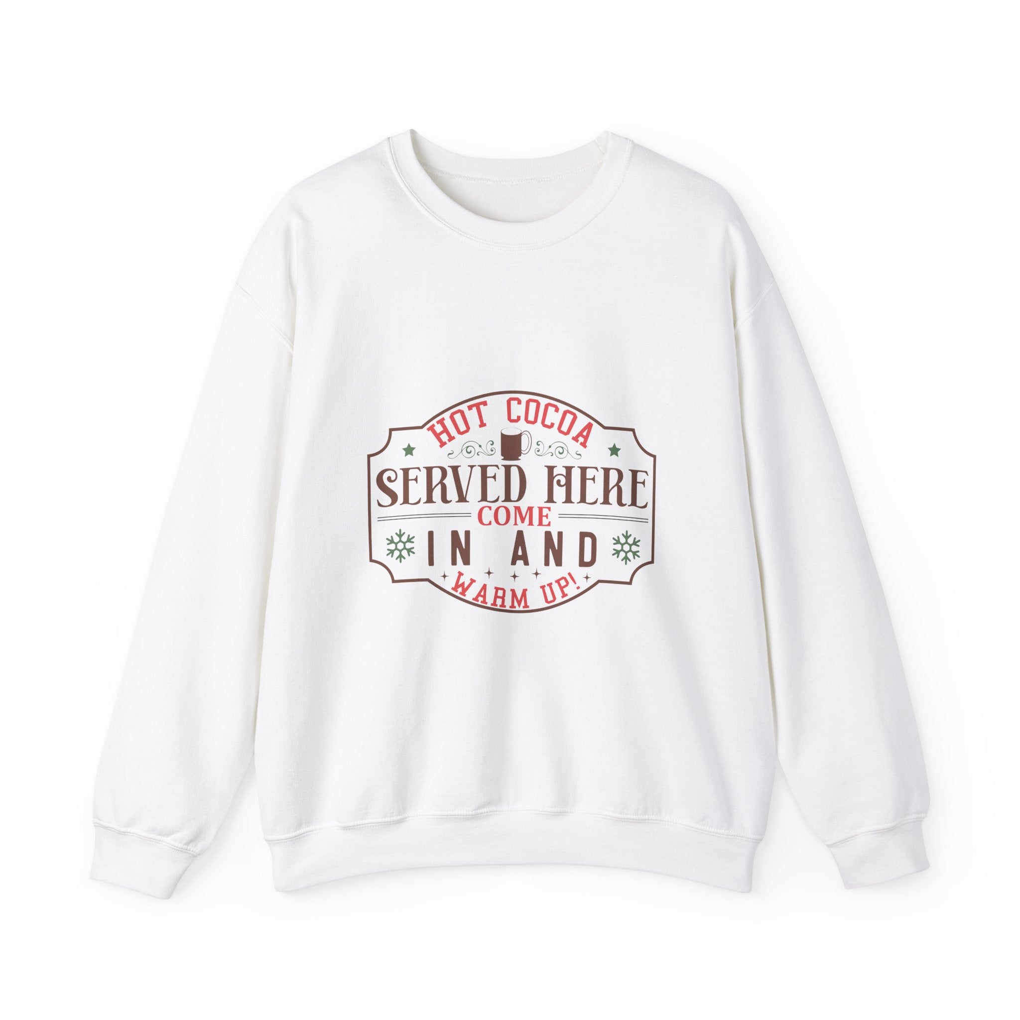 Hot Cocoa Served Here Christmas Sweatshirt