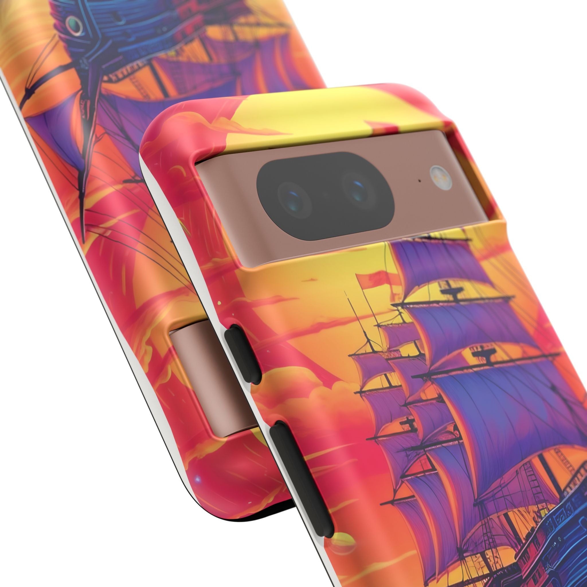 Sunset Galleon Google Pixel Case (All Models)