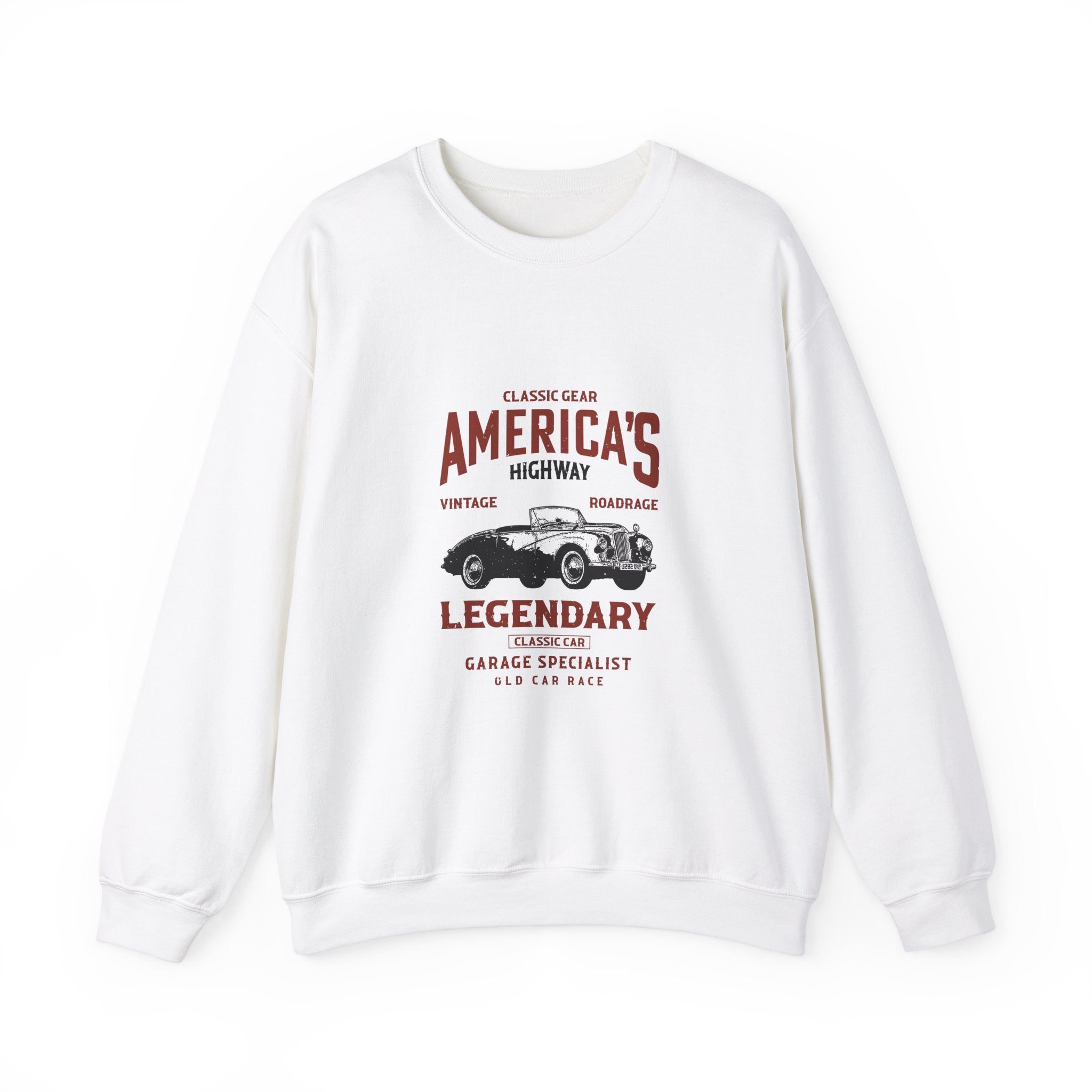 Vintage Road Rage Classic Car Sweatshirt